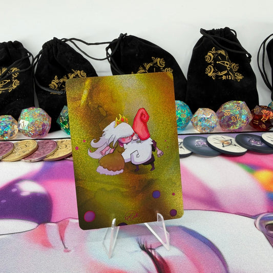 #528 The Lovers GOLD */100 | Full Art Signed | Monster Kiss