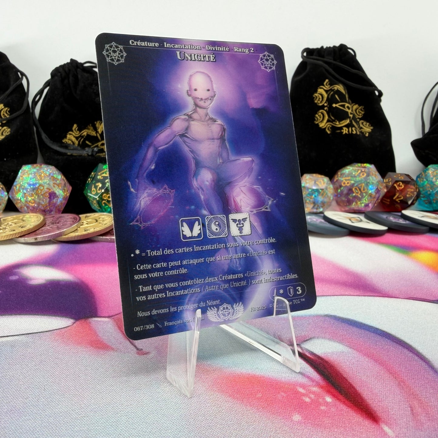 #530 Unicite | 067/308 | Depth Lenticular | Lenticular Deck | Rare (FR)