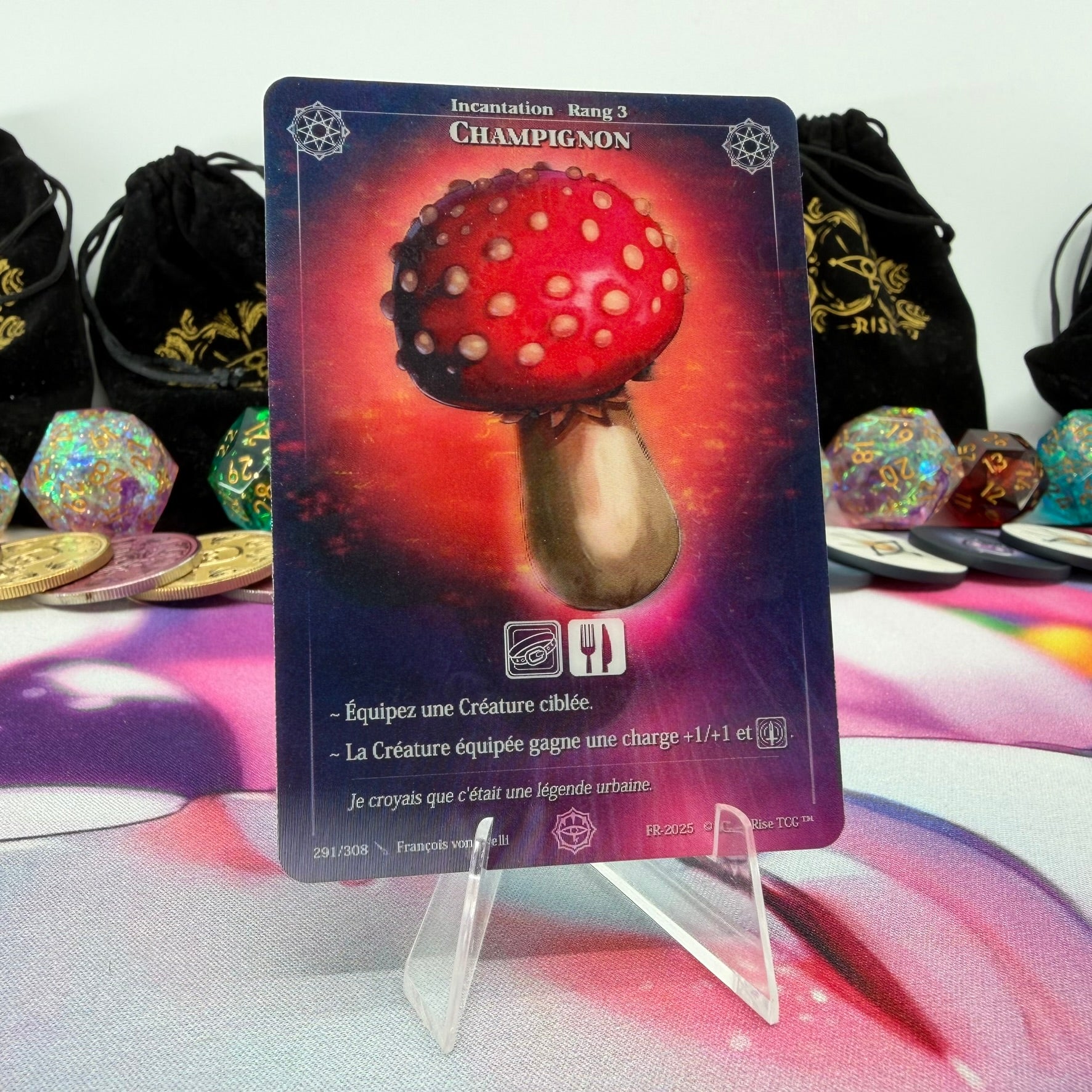 #531 Champignon | 291/308 | Depth Lenticular | Lenticular Deck | Common (FR)