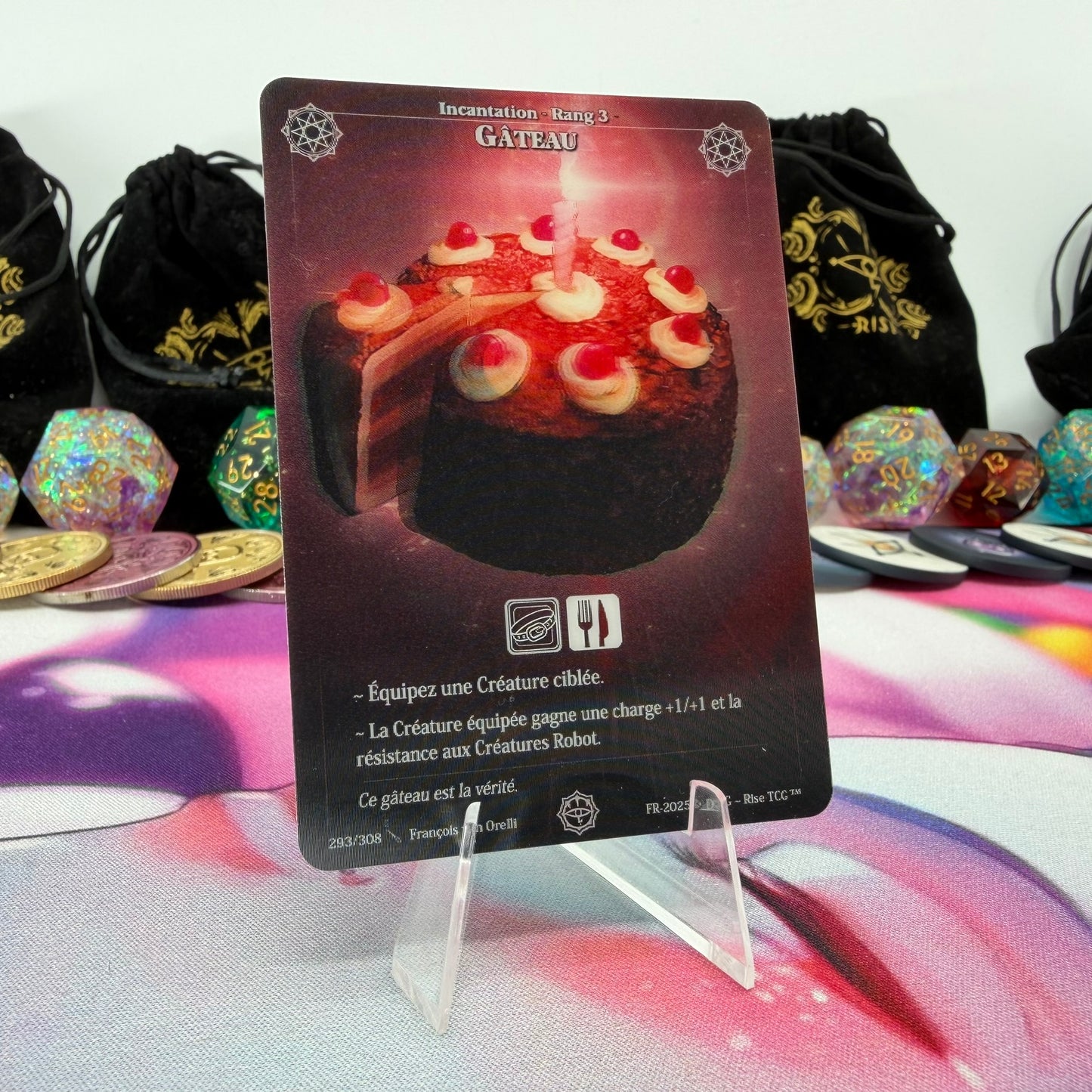 #534 Gateau | 293/308 | Depth Lenticular | Lenticular Deck | Common (FR)
