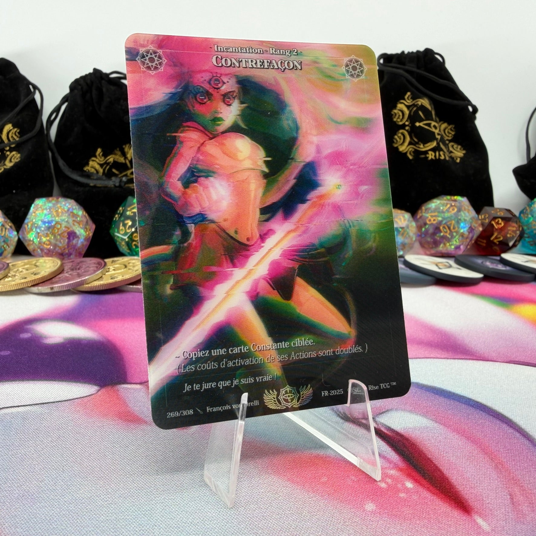 #540 Contrefacon | 269/308 | Depth Lenticular | Lenticular Deck | Rare (FR)