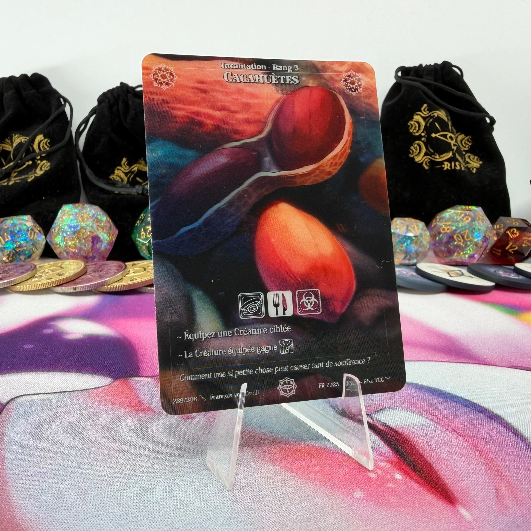 #542 Cacahuetes | 289/308 | Depth Lenticular | Lenticular Deck | Common (FR)