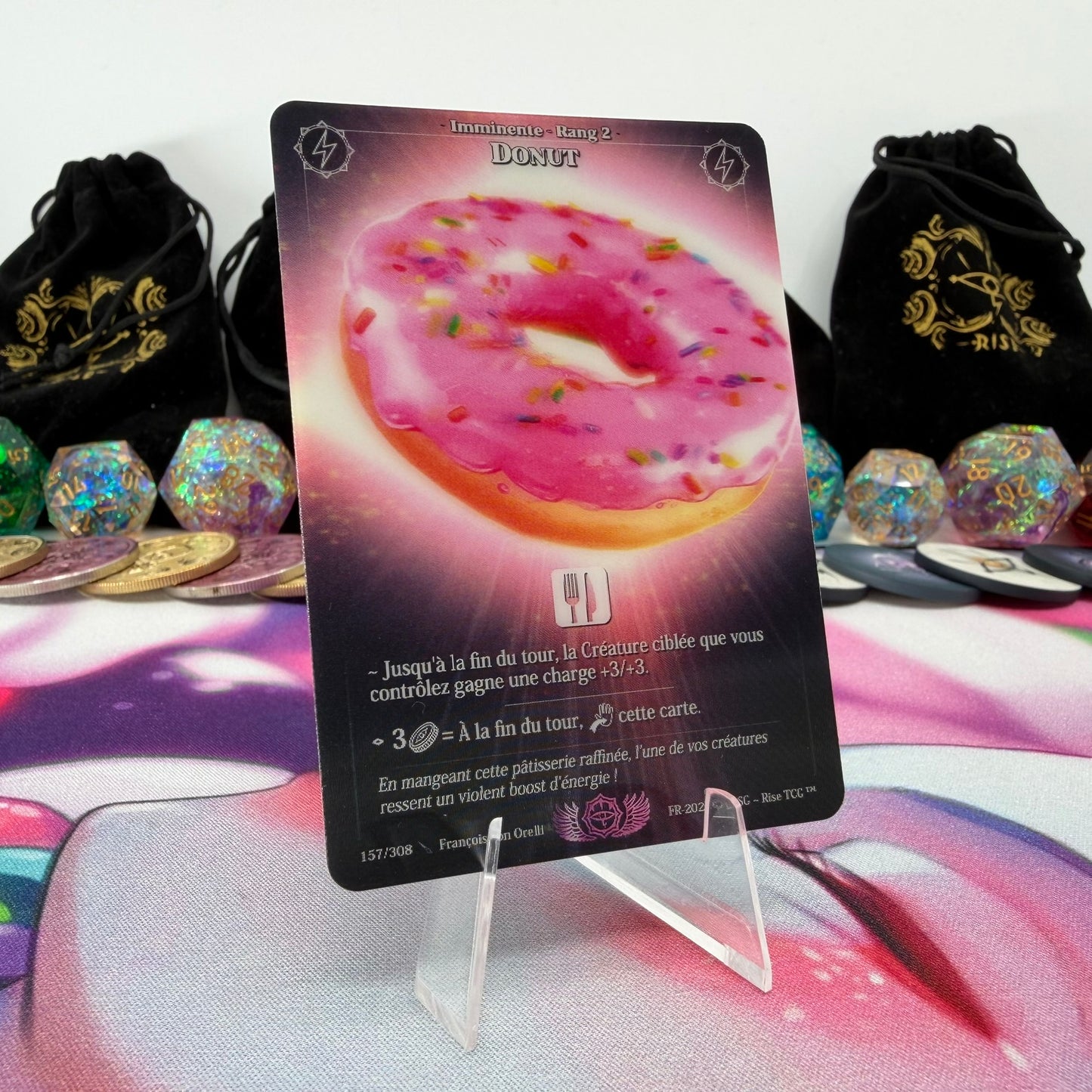 #549 Donut | 157/308 | Depth Lenticular | Lenticular Deck | Rare (FR)