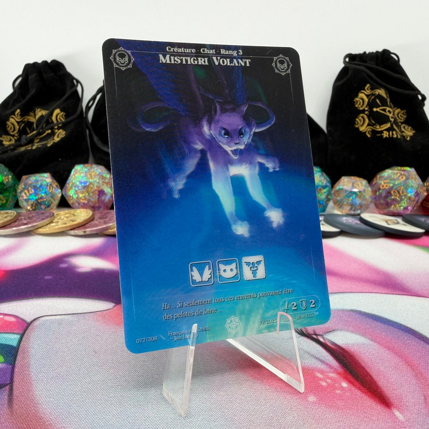 #554 Mistigri Volant | 077/308 | Depth Lenticular | Lenticular Deck | Common (FR)