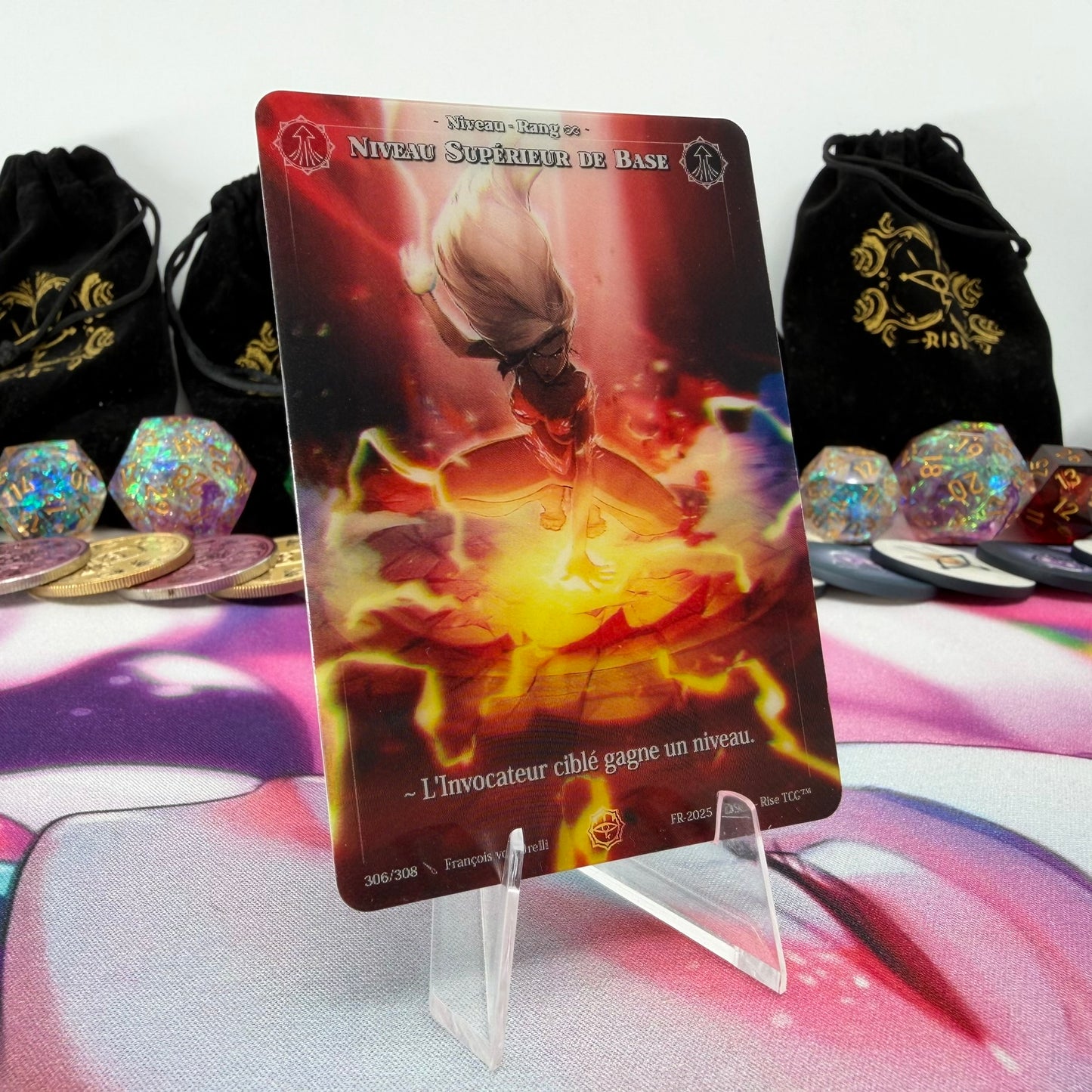 #559 Niveau Superieur De Base | 306/308 | Depth Lenticular | Lenticular Deck | Common (FR)