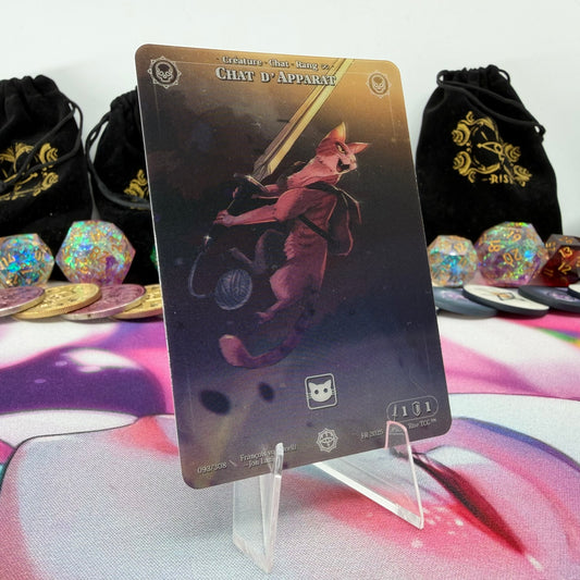 #560 Chat D' Apparat | 093/308 | Depth Lenticular | Lenticular Deck | Common (FR)