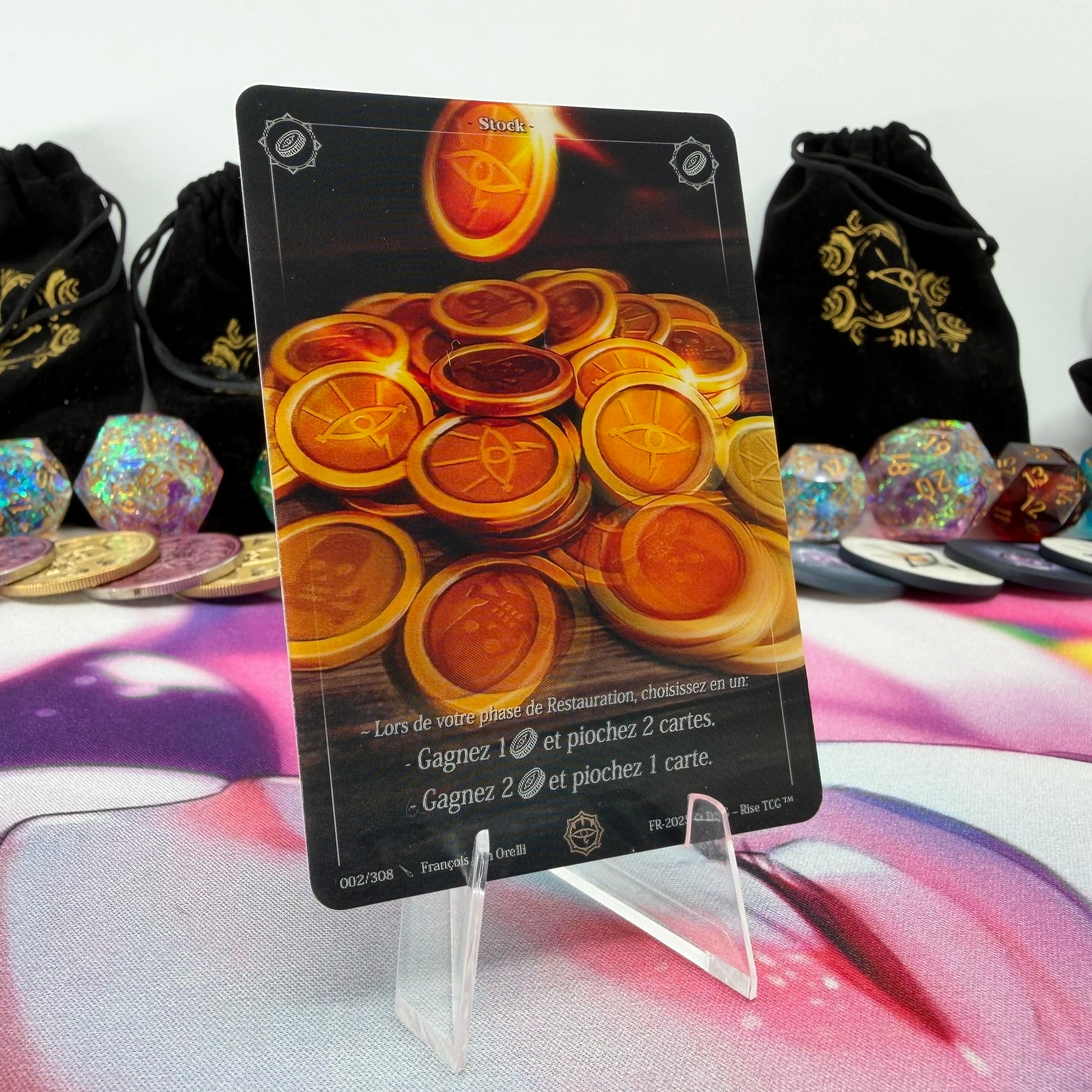 #561 Stock | 002/308 | Depth Lenticular | Lenticular Deck | Common (FR)
