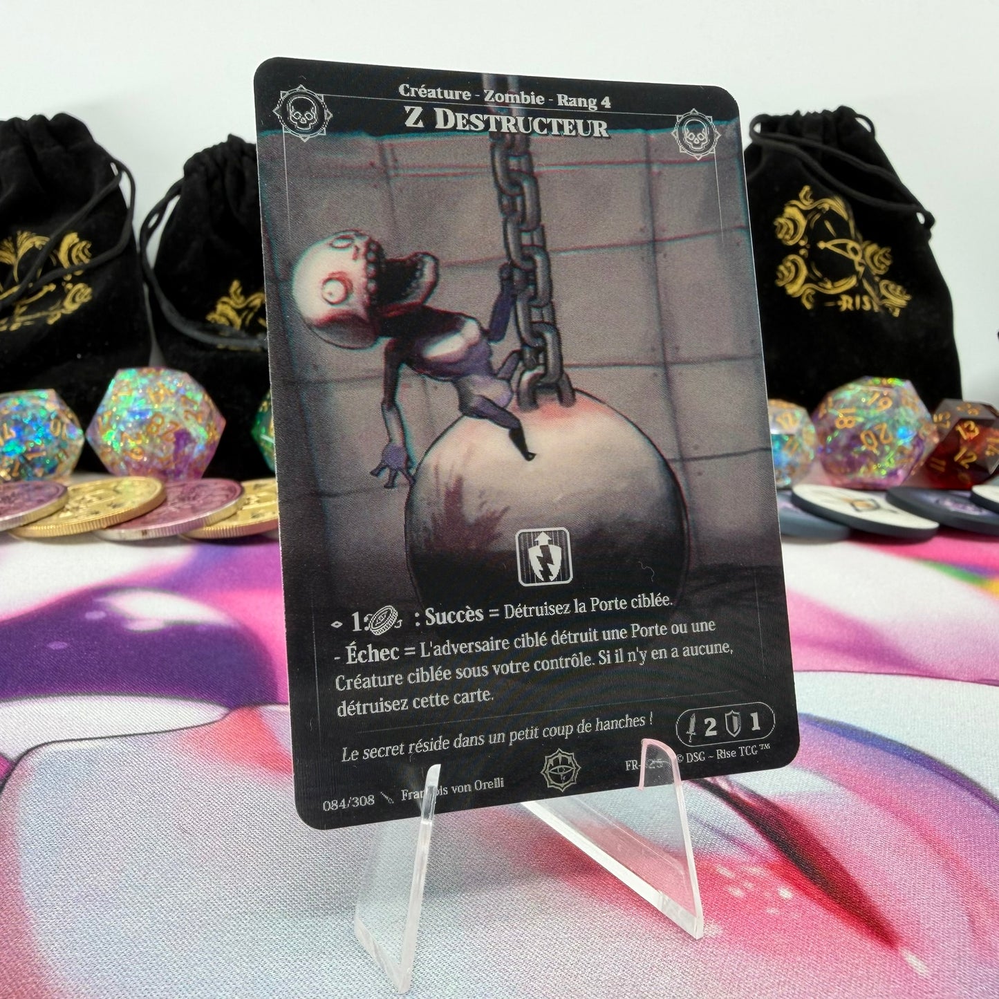 #565 Z Destructeur | 084/308 | Depth Lenticular | Lenticular Deck | Common (FR)