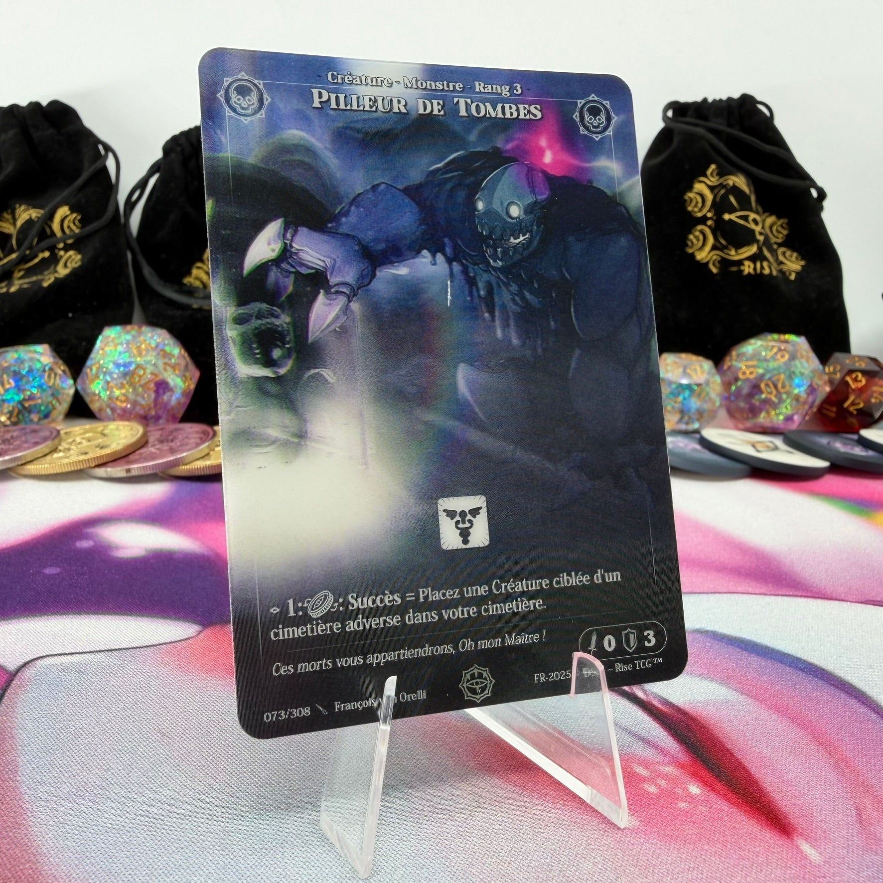 #566 Pilleur De Tombes | 073/308 | Depth Lenticular | Lenticular Deck | Common (FR)