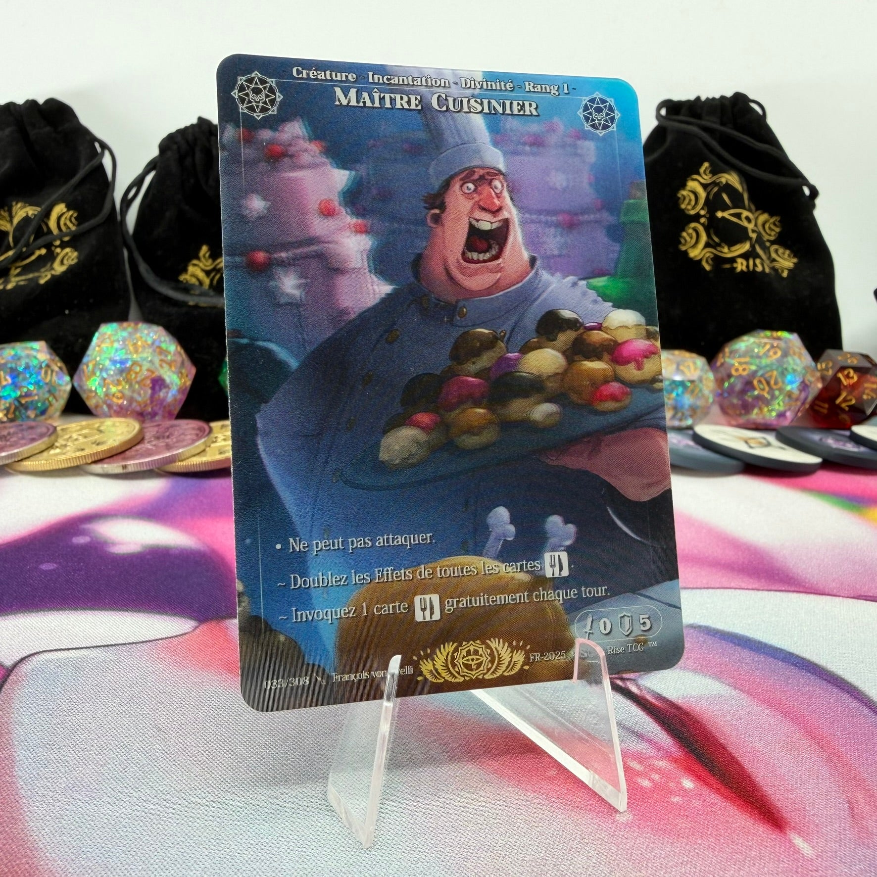 #573 Maitre Cuisinier | 033/308 | Depth Lenticular | Lenticular Deck | Legendary (FR)