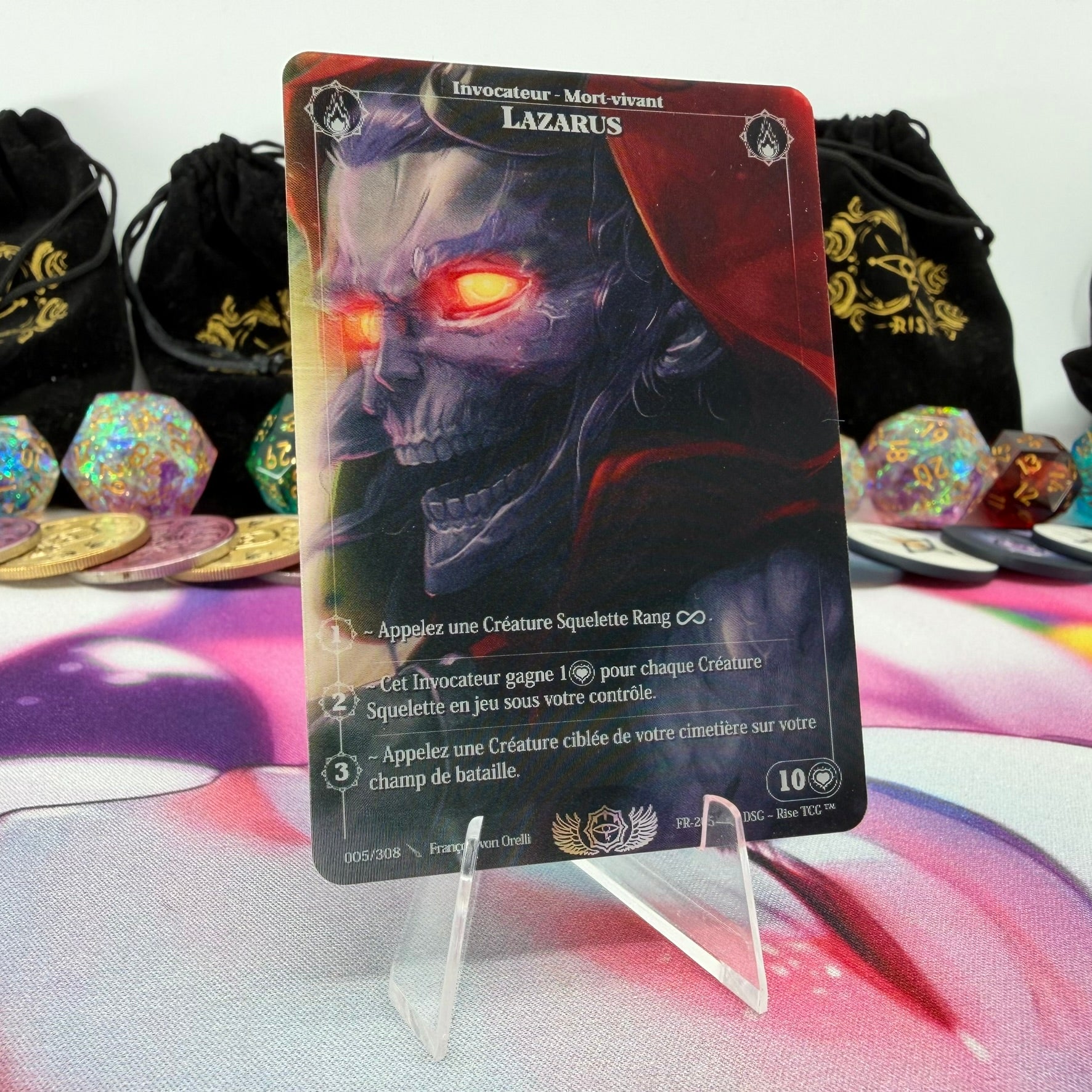 #576 Lazarus | 005/308 | Depth Lenticular | Lenticular Deck | Rare (FR)