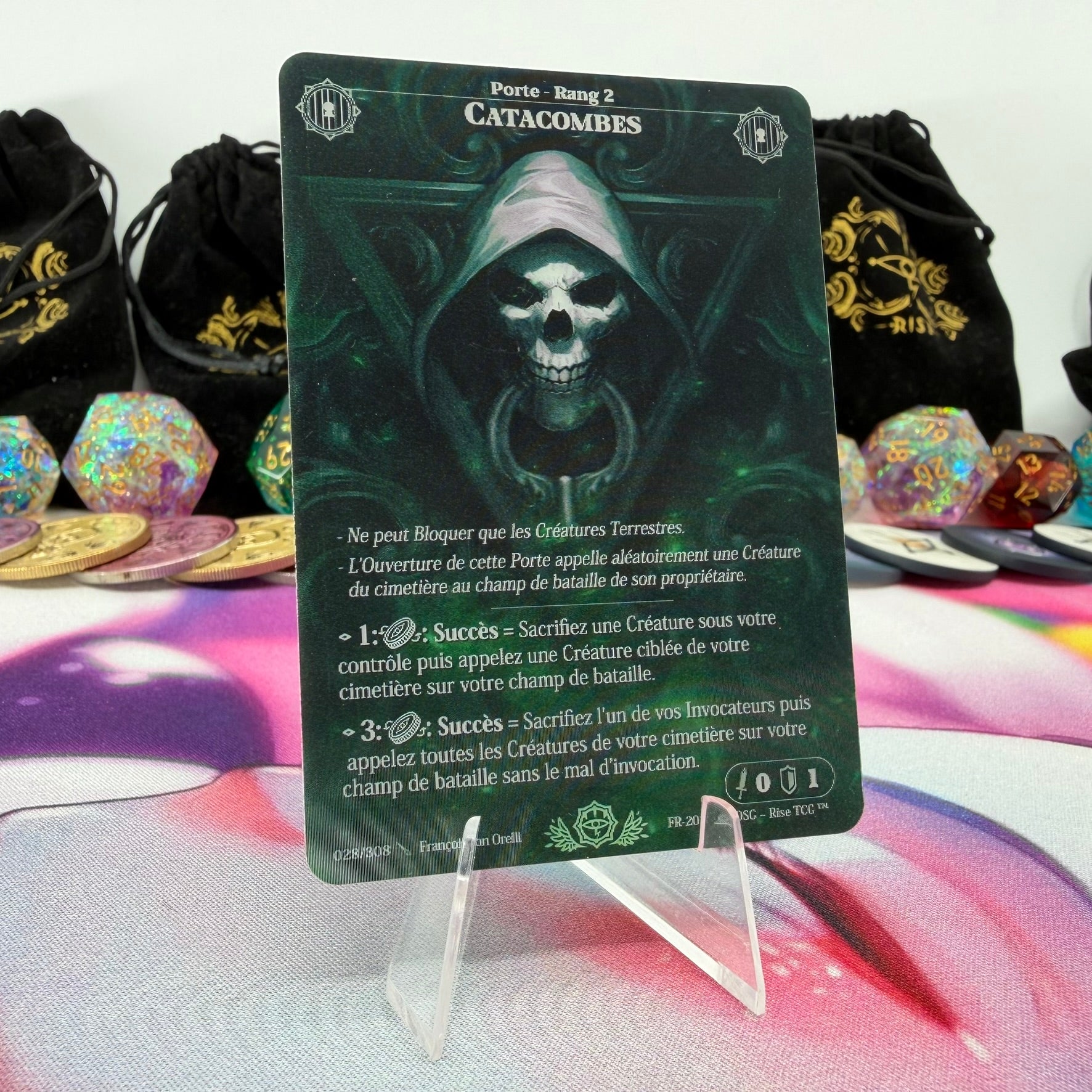 #577 Catacombes | 028/308 | Depth Lenticular | Lenticular Deck | Uncommon (FR)