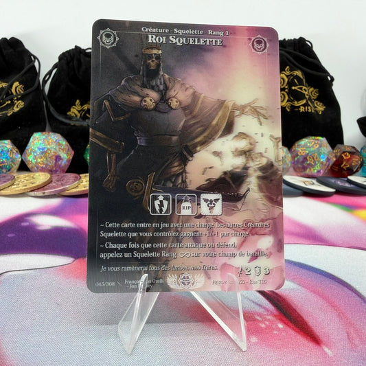 #579 Roi Squelette | 045/308 | Depth Lenticular | Lenticular Deck | Rare (FR)