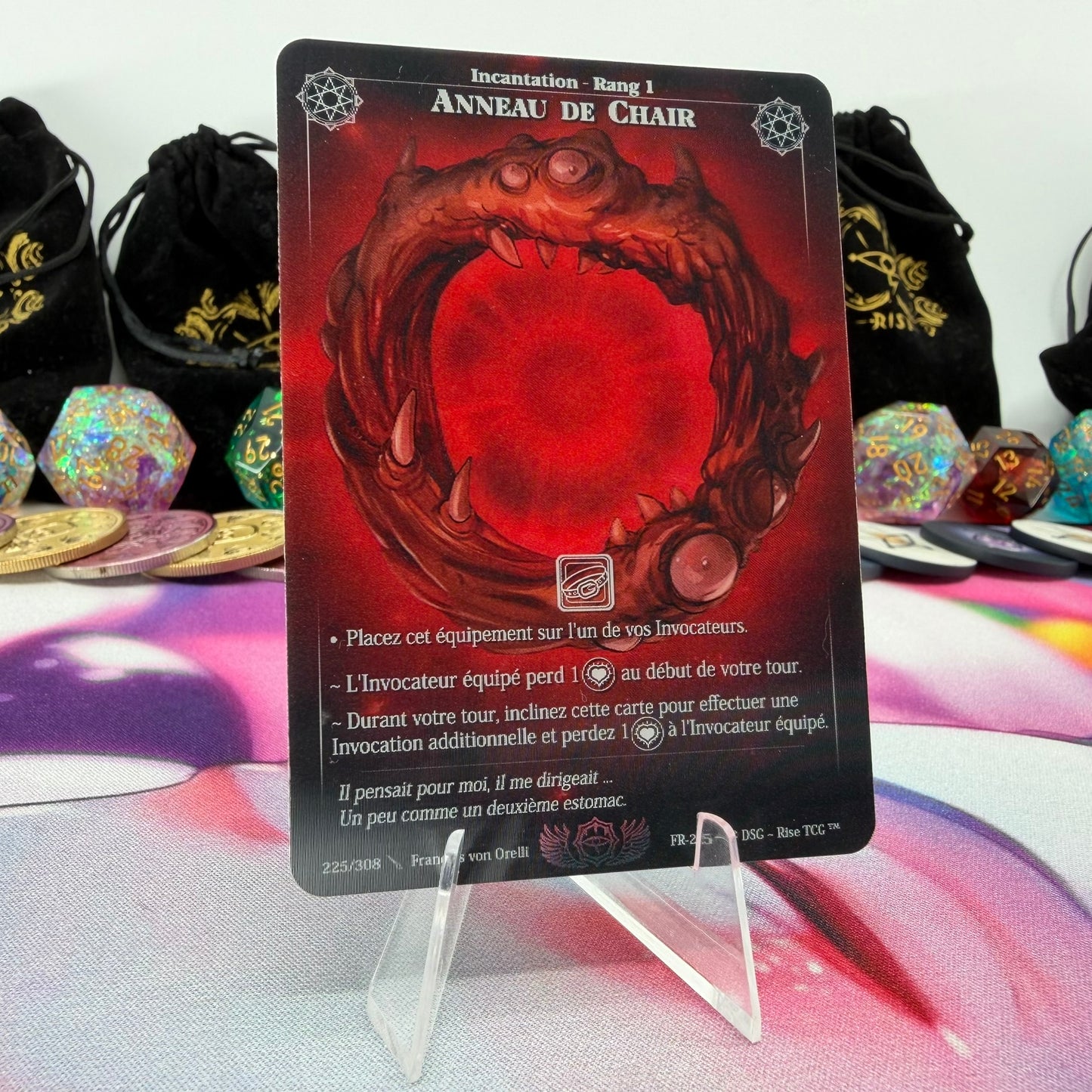 #587 Anneau De Chair | 225/308 | Depth Lenticular | Lenticular Deck | Rare (FR)