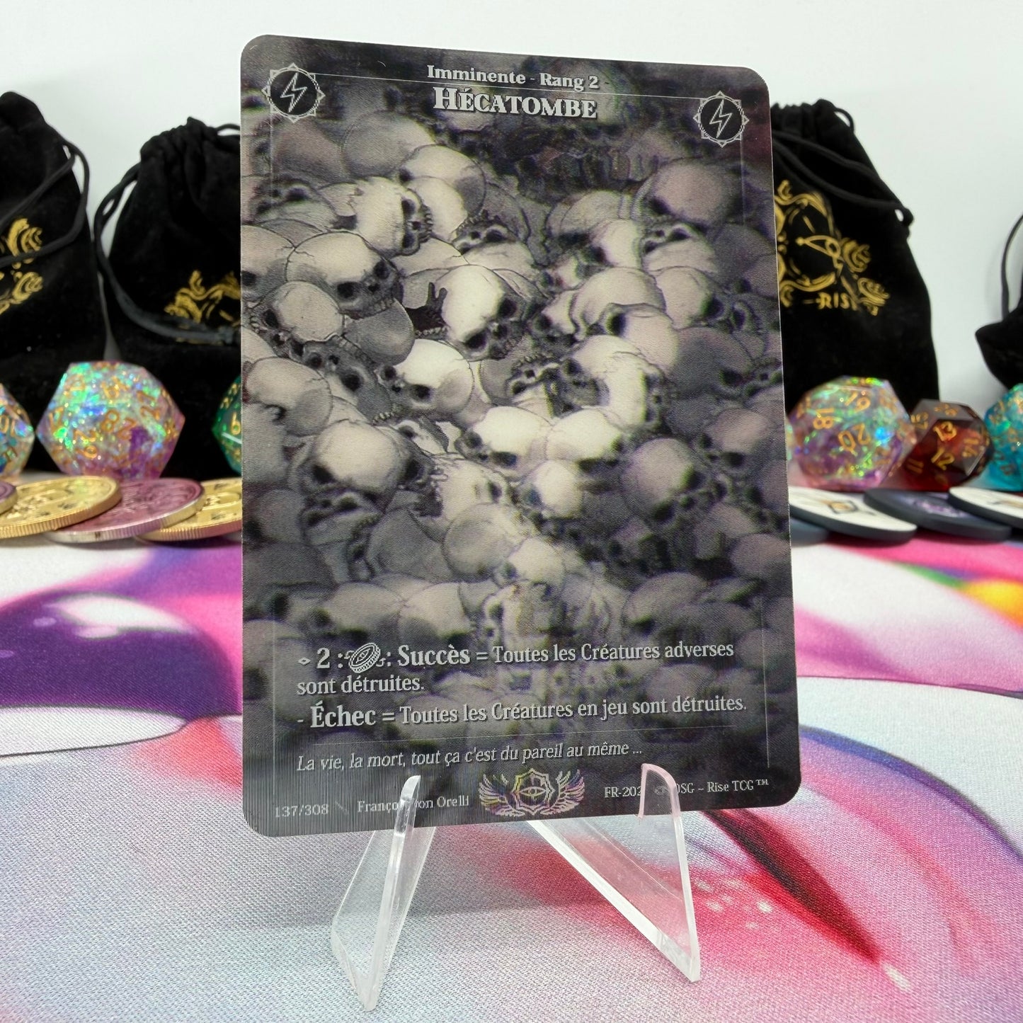 #588 Hecatombe | 137/308 | Depth Lenticular | Lenticular Deck | Rare (FR)