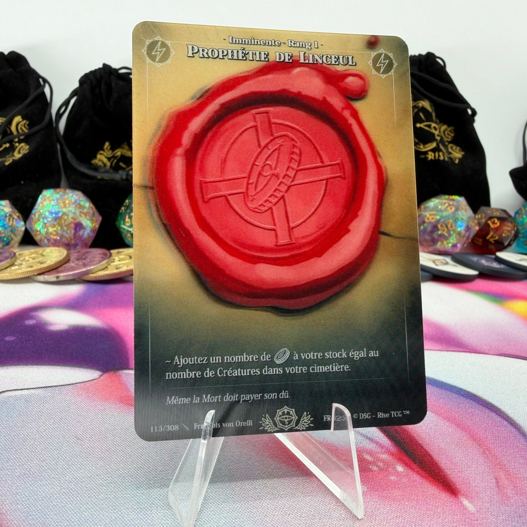 #592 Prophetie De Lingeul | 113/308 | Depth Lenticular | Lenticular Deck | Uncommon (FR)