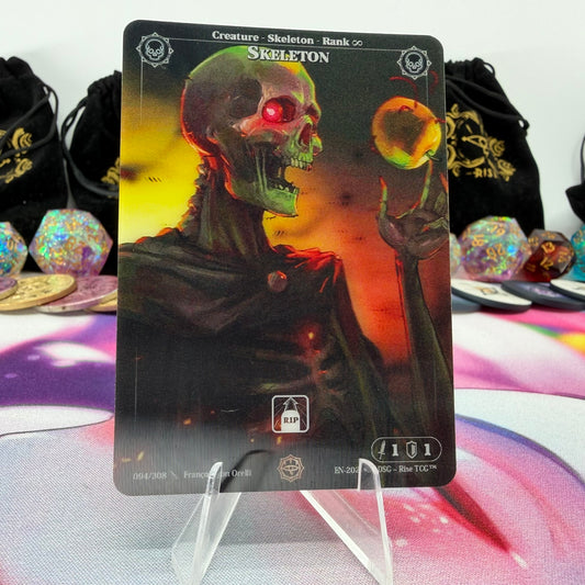 #593 Skeleton | 094/308 | Depth Lenticular | Lenticular Deck | Common (EN)