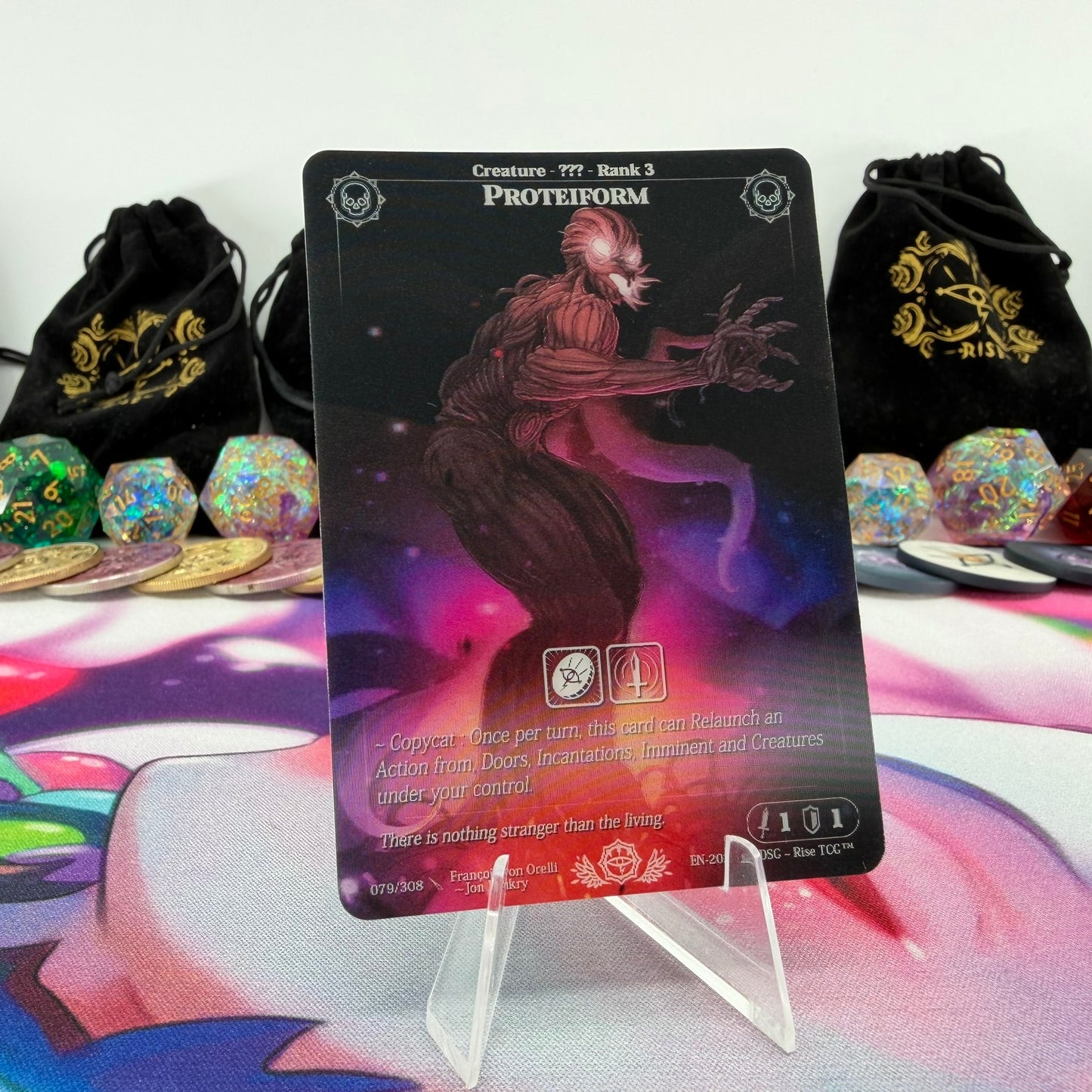 #604 Proteiform | 079/308 | Depth Lenticular | Lenticular Deck | Uncommon (EN)