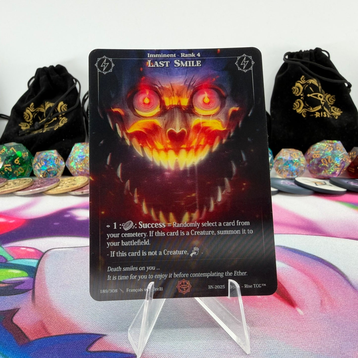 #611 Last Smile | 189/308 | Depth Lenticular | Lenticular Deck | Common (EN)