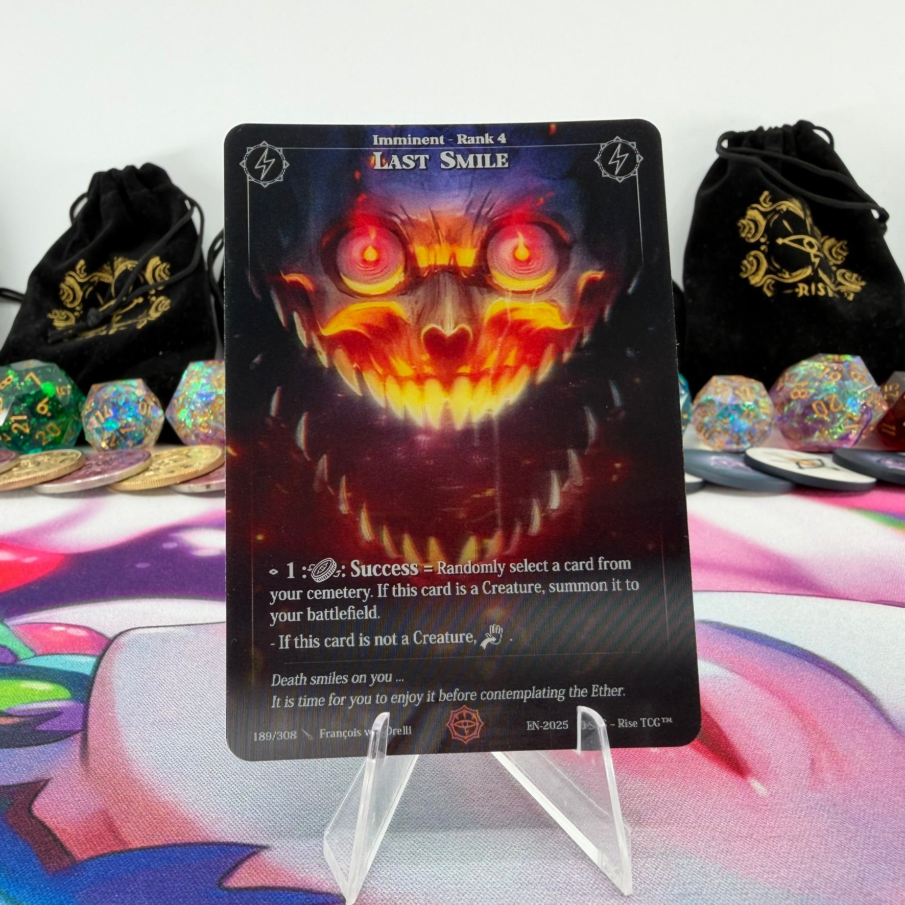 #611 Last Smile | 189/308 | Depth Lenticular | Lenticular Deck | Common (EN)