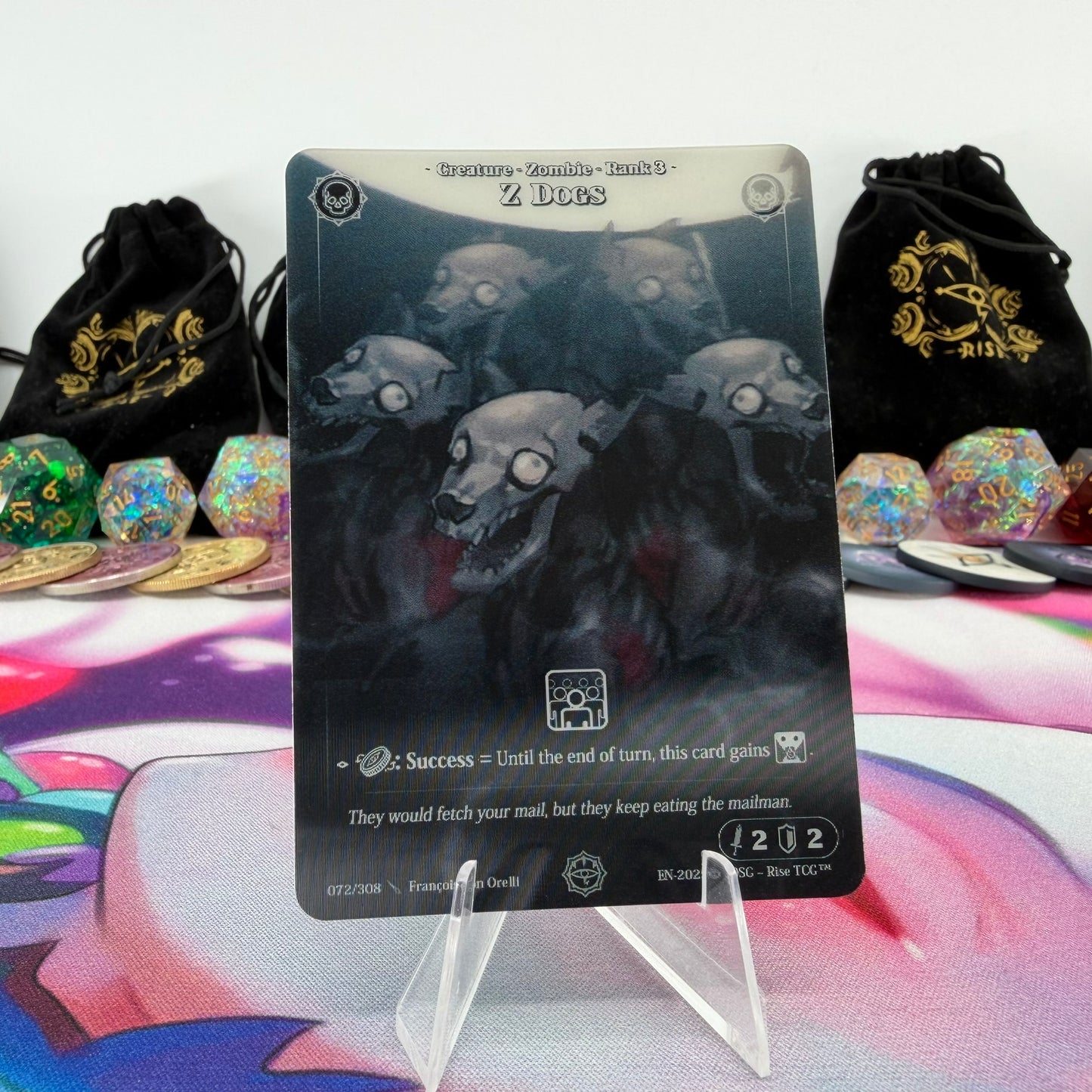 #613 Z Dogs | 072/308 | Depth Lenticular | Lenticular Deck | Common (EN)