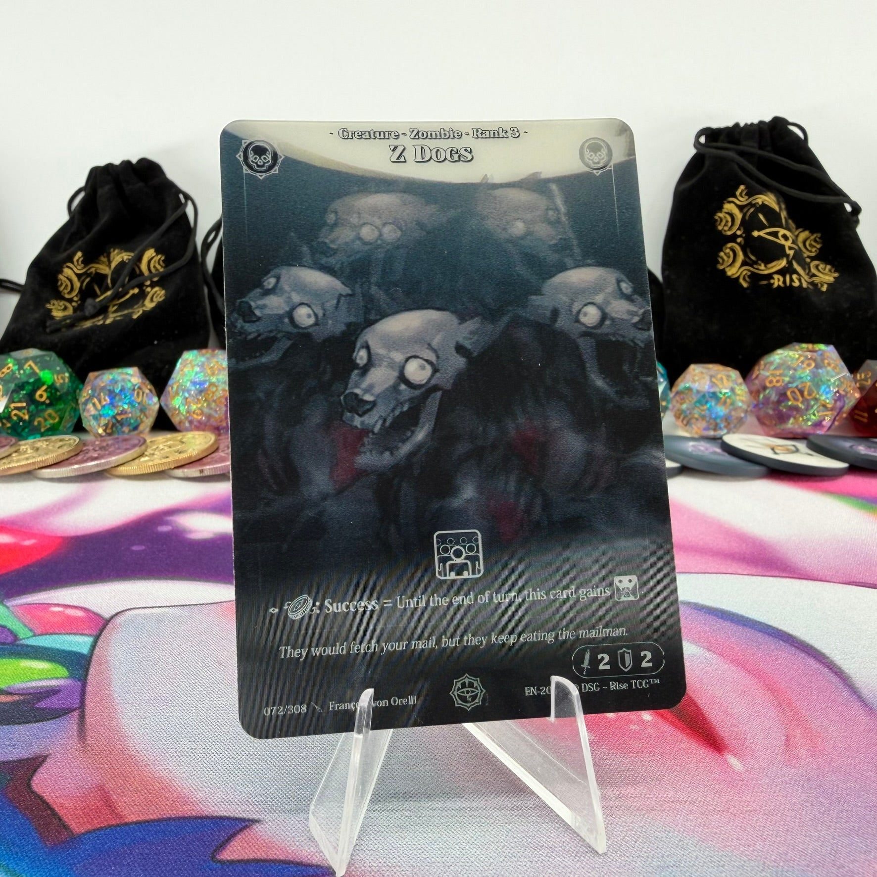 #614 Z Dogs | 072/308 | Depth Lenticular | Lenticular Deck | Common (EN)