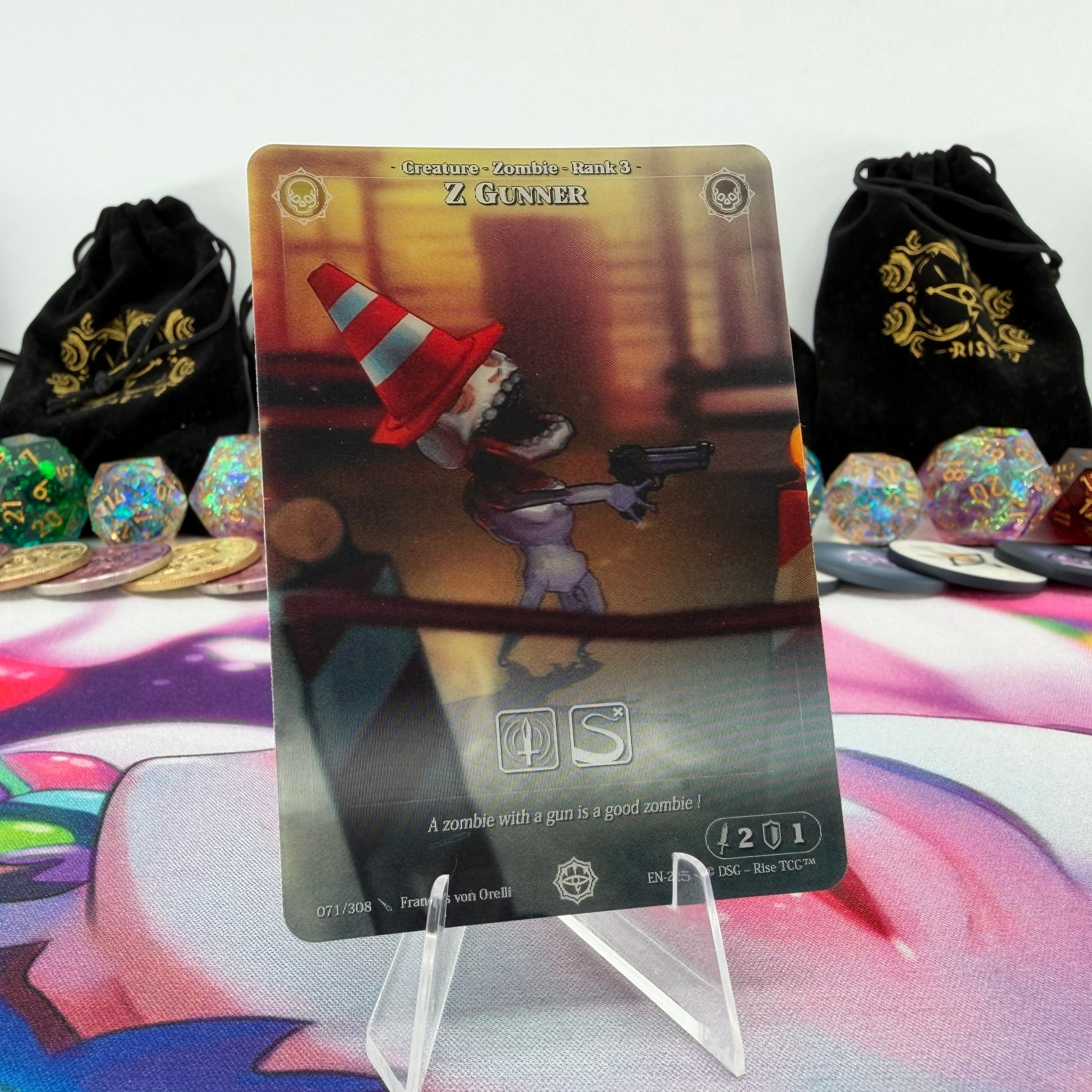 #615 Z Gunner | 071/308 | Depth Lenticular | Lenticular Deck | Common (EN)
