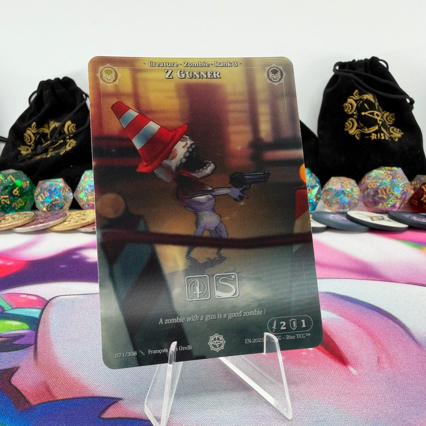 #616 Z Gunner | 071/308 | Depth Lenticular | Lenticular Deck | Common (EN)