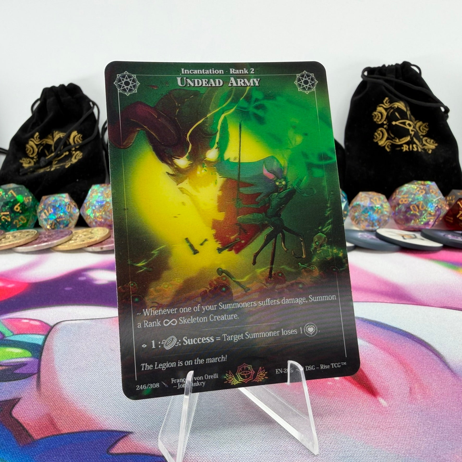 #618 Undead Army | 246/308 | Depth Lenticular | Lenticular Deck | Uncommon (EN)
