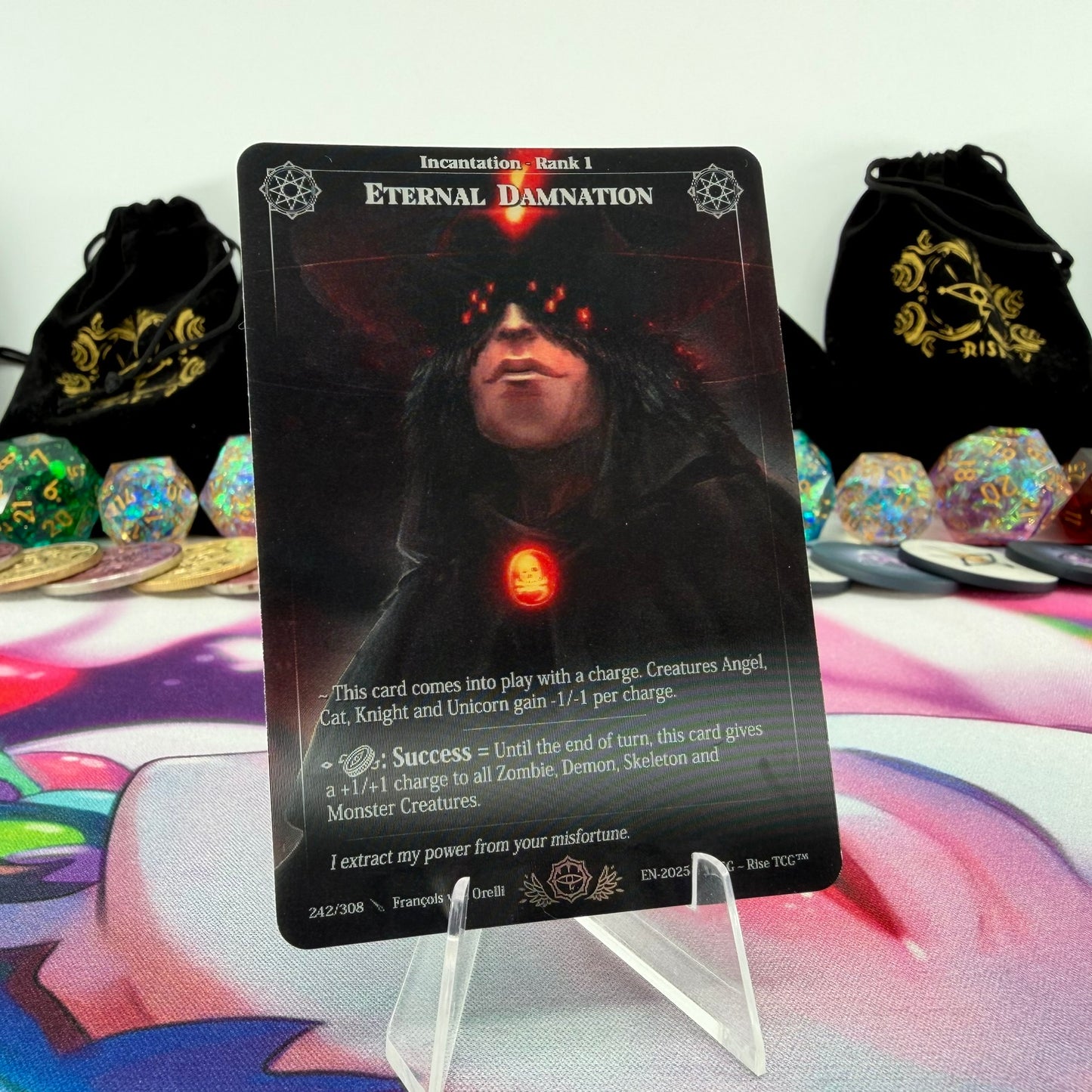 #619 Eternal Damnation | 242/308 | Depth Lenticular | Lenticular Deck | Uncommon (EN)