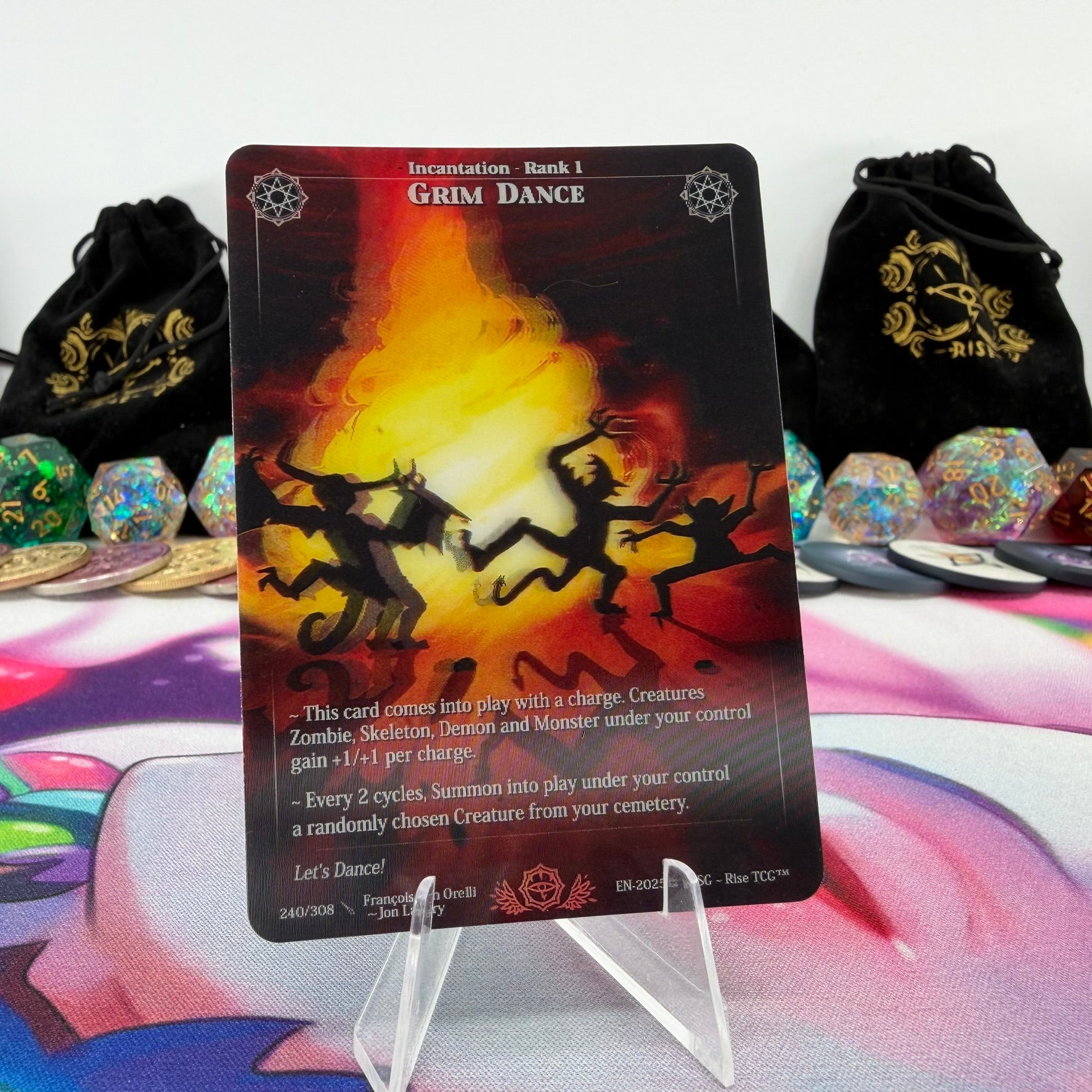 #620 Grim Dance | 240/308 | Depth Lenticular | Lenticular Deck | Uncommon (EN)