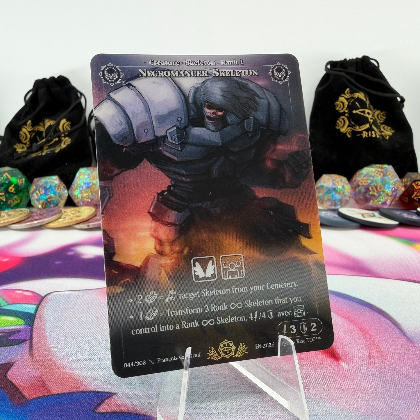 #630 Necromancer Skeleton | 044/308 | Depth Lenticular | Lenticular Deck | Uncommon (EN)