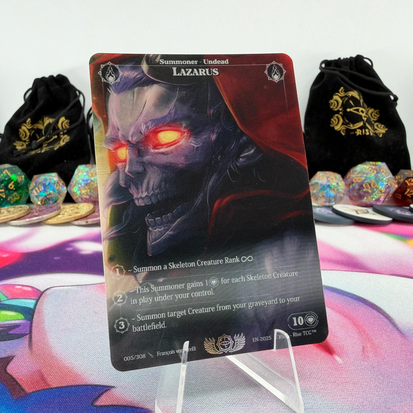 #632 Lazarus | 005/308 | Depth Lenticular | Lenticular Deck | Rare (EN)