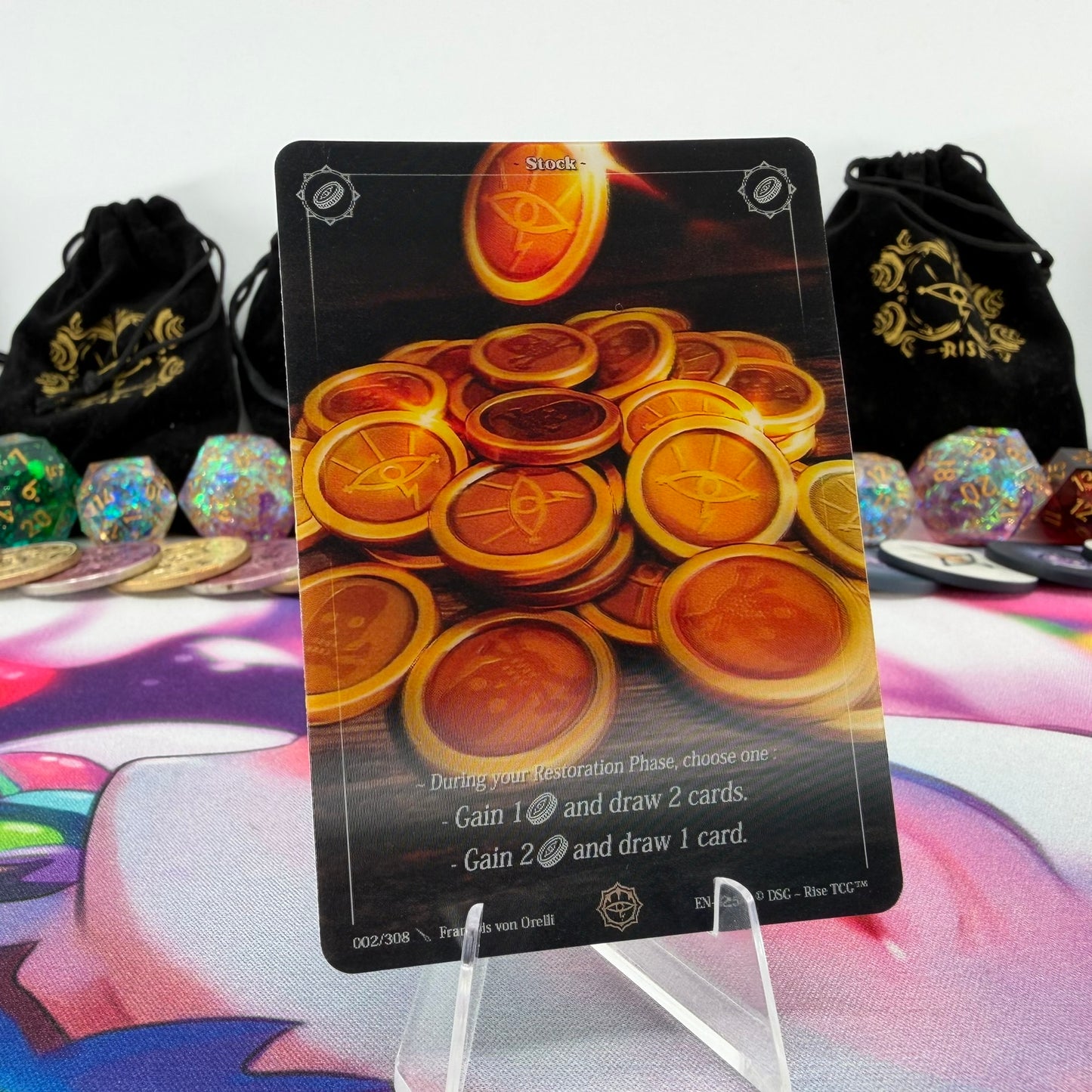 #634 Stock | 002/308 | Depth Lenticular | Lenticular Deck | Common (EN)