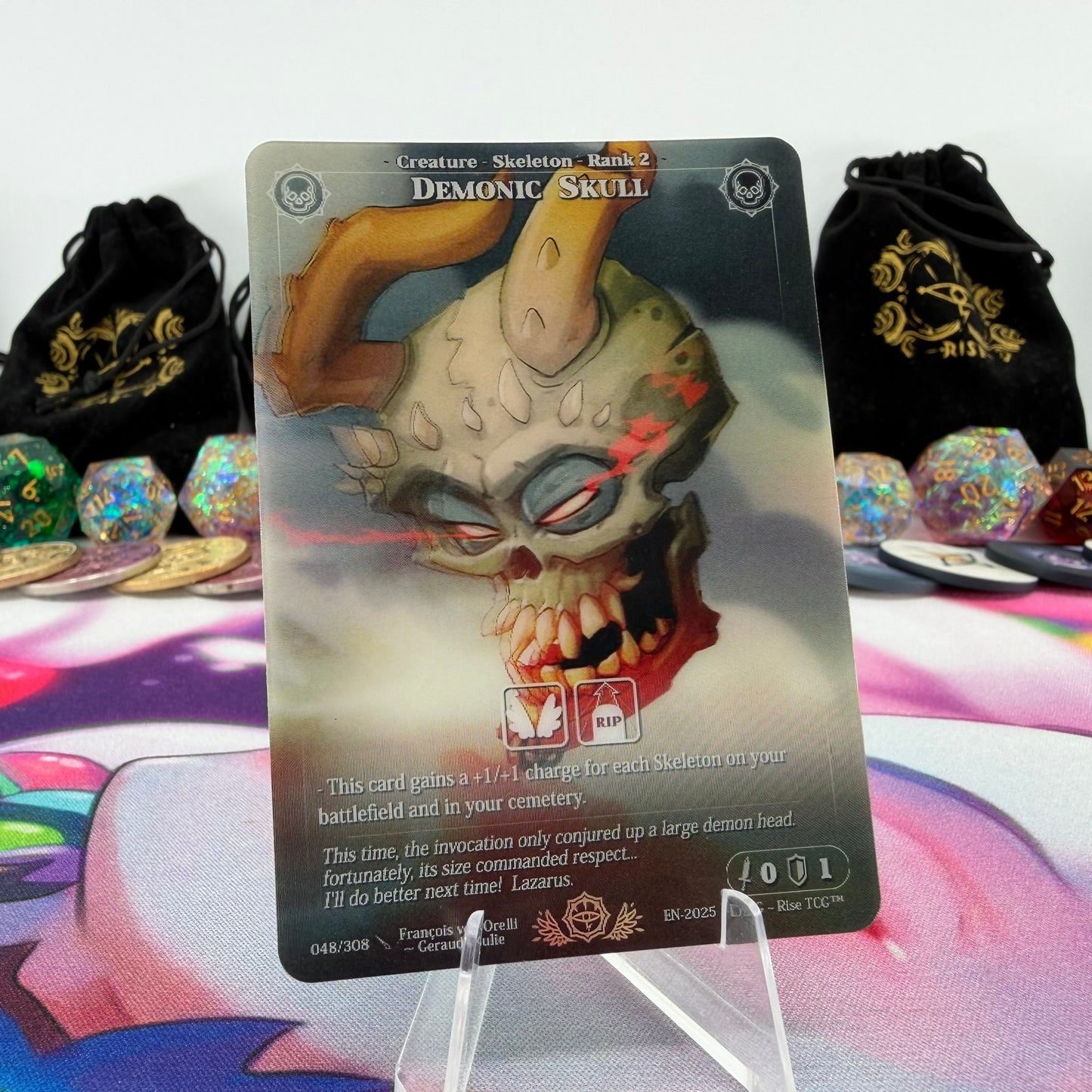 #642 Demonic Skull | 048/308 | Depth Lenticular | Lenticular Deck | Uncommon (EN)