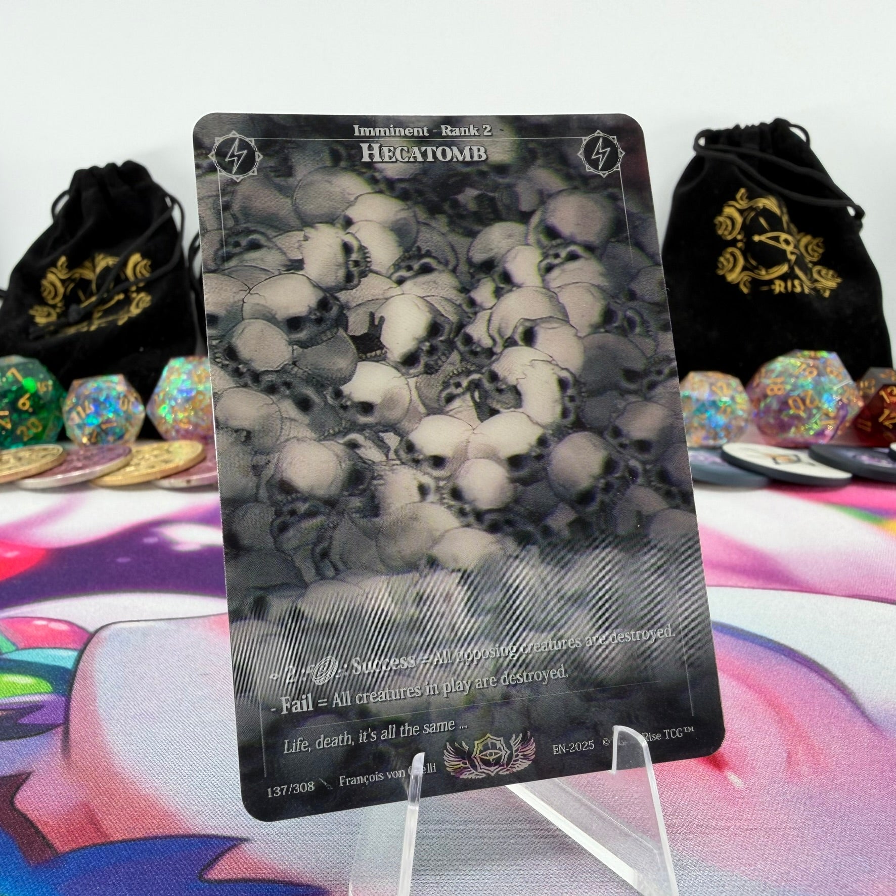 #645 Hecatomb | 137/308 | Depth Lenticular | Lenticular Deck | Rare (EN)