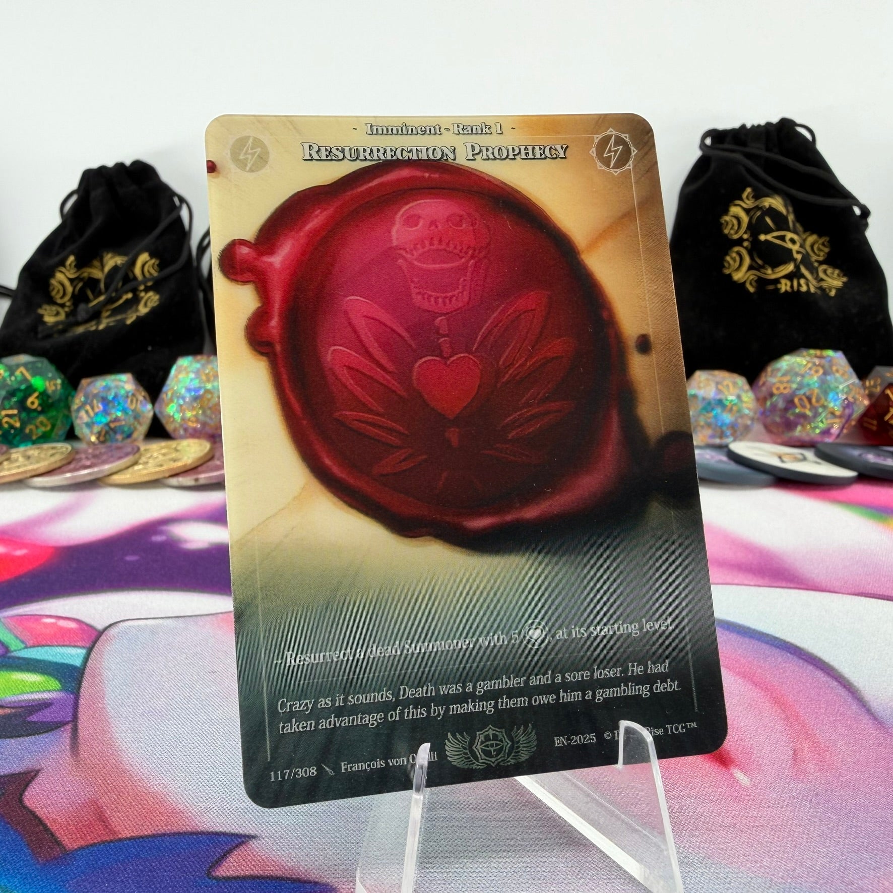 #647 Resurrection Prophecy | 117/308 | Depth Lenticular | Lenticular Deck | Rare (EN)