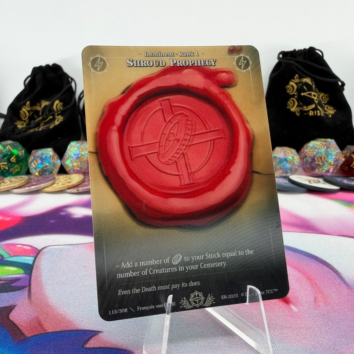 #648 Shroud Prophecy | 115/308 | Depth Lenticular | Lenticular Deck | Uncommon (EN)