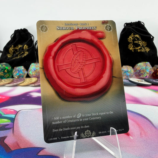 #648 Shroud Prophecy | 115/308 | Depth Lenticular | Lenticular Deck | Uncommon (EN)