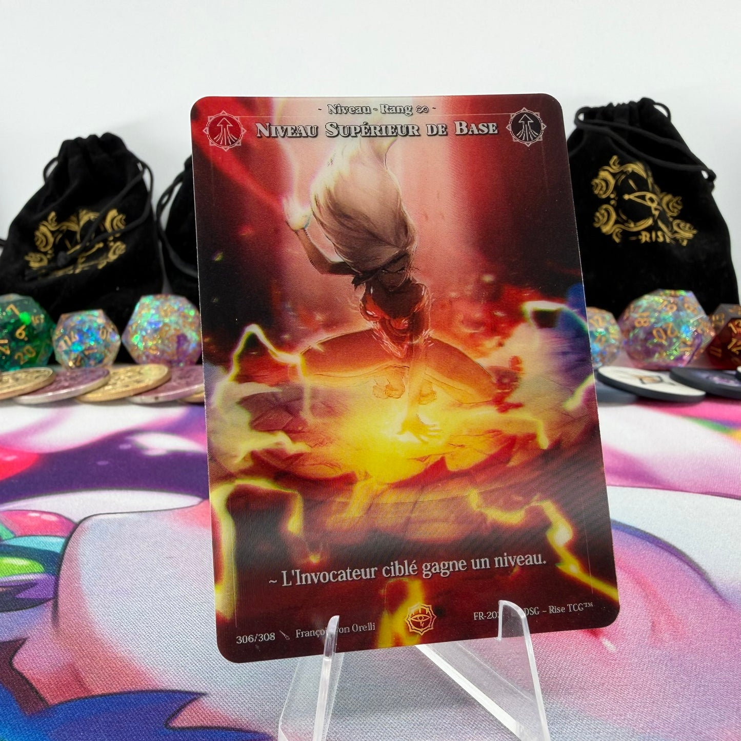 #652 Niveau Superieur De Base | 306/308 | Depth Lenticular | Lenticular Deck | Common (FR)