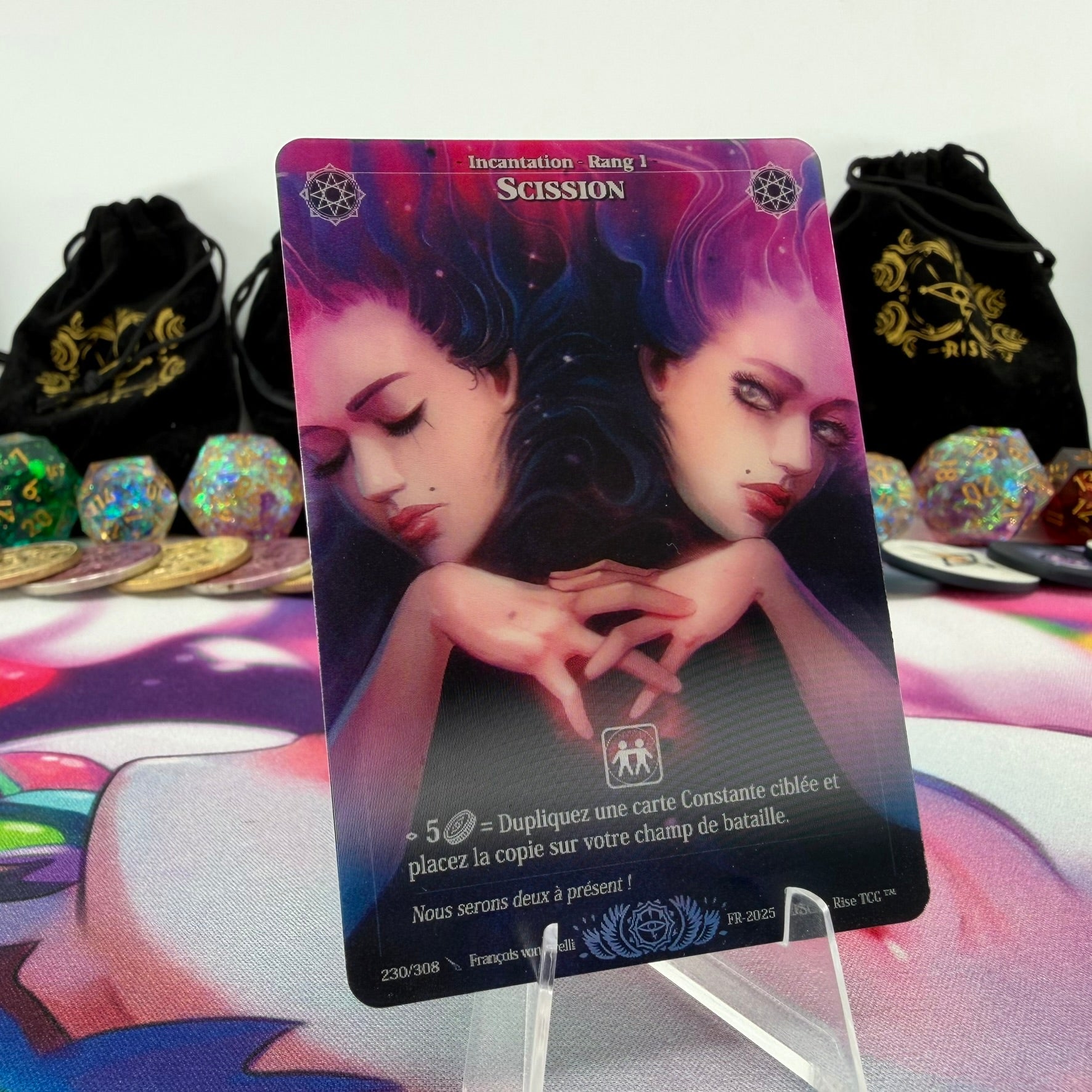 #653 Scission | 230/308 | Depth Lenticular | Lenticular Deck | Legendary (FR)