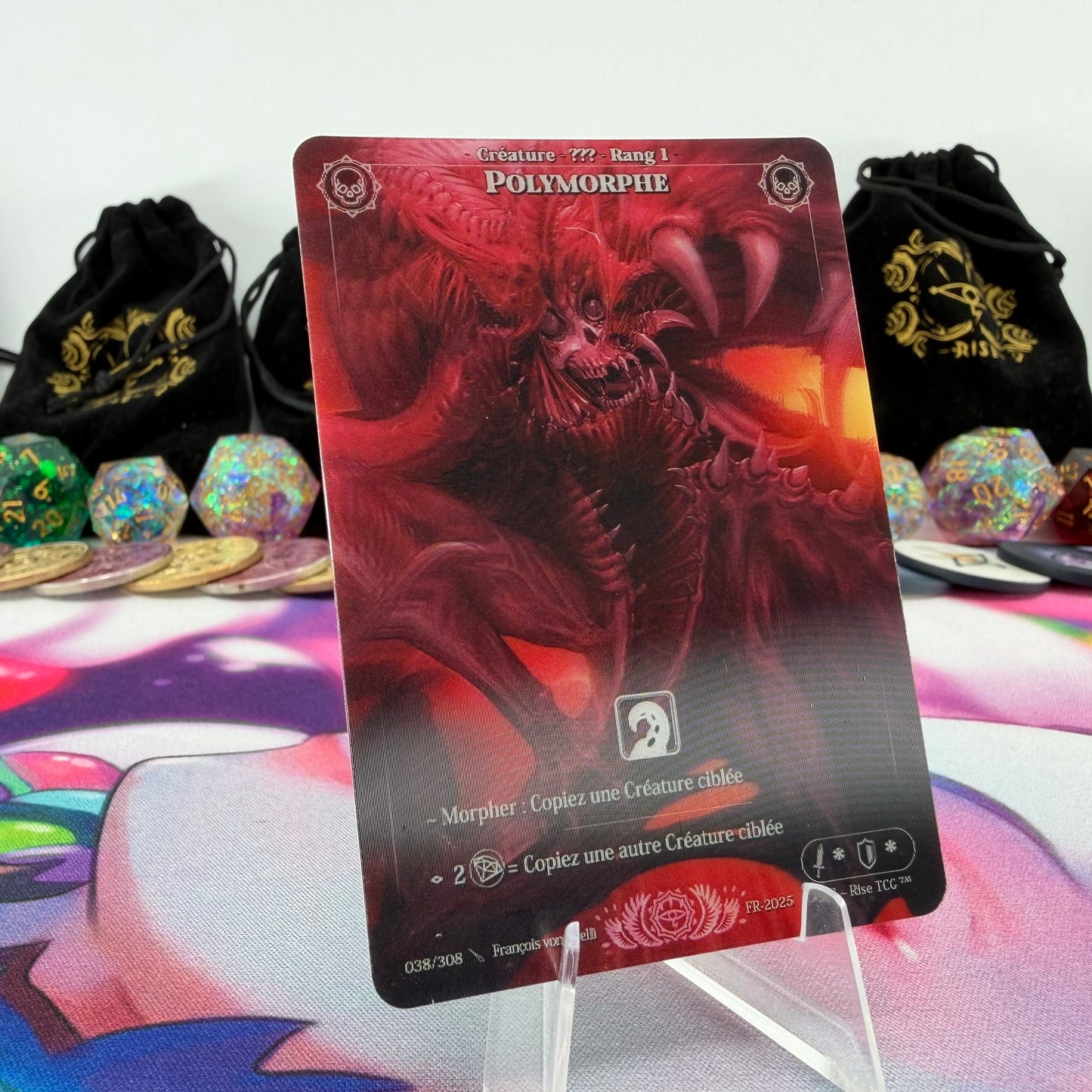 #655 Polymorphe | 038/308 | Depth Lenticular | Lenticular Deck | Legendary (FR)