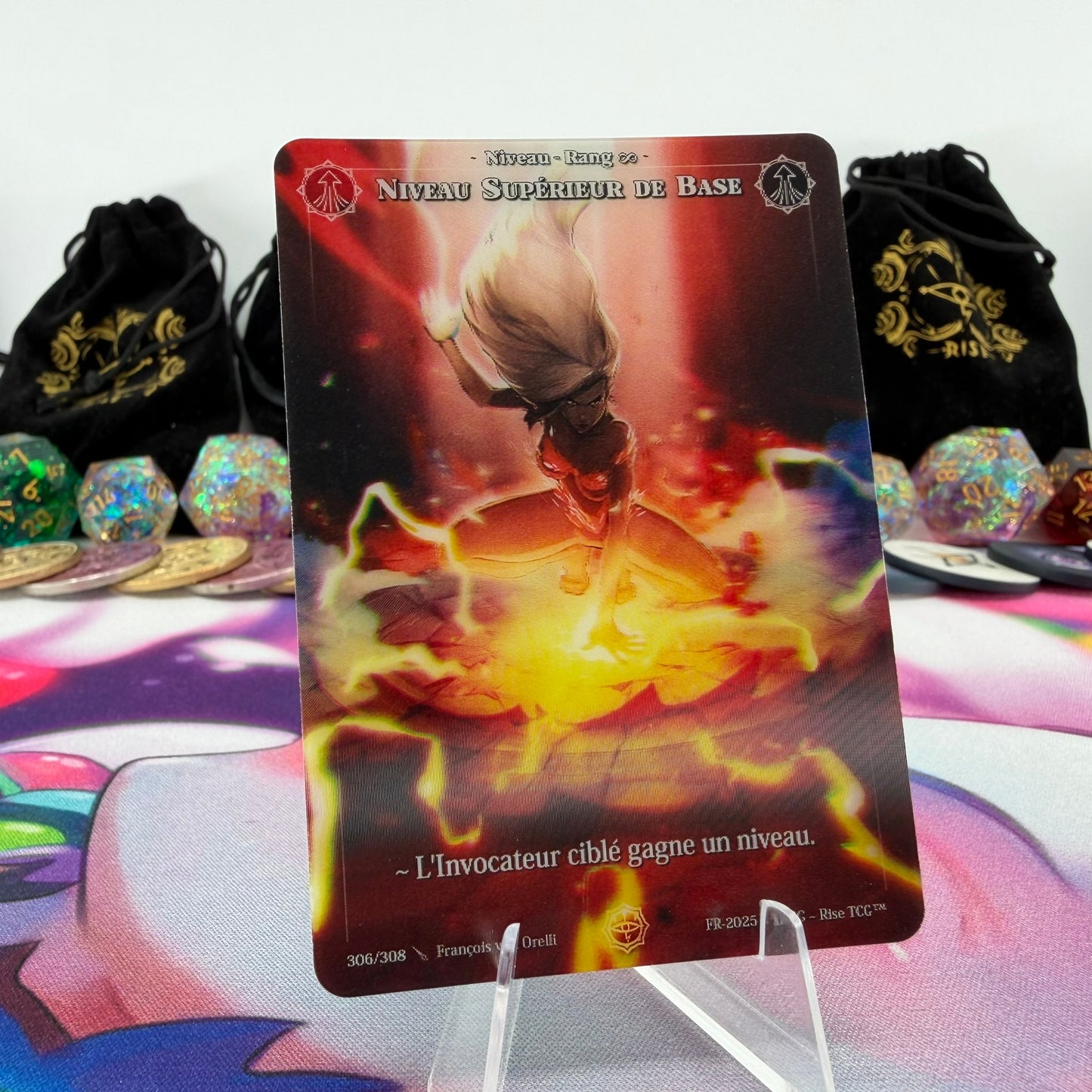 #668 Niveau Superieur De Base | 306/308 | Depth Lenticular | Lenticular Deck | Common (FR)
