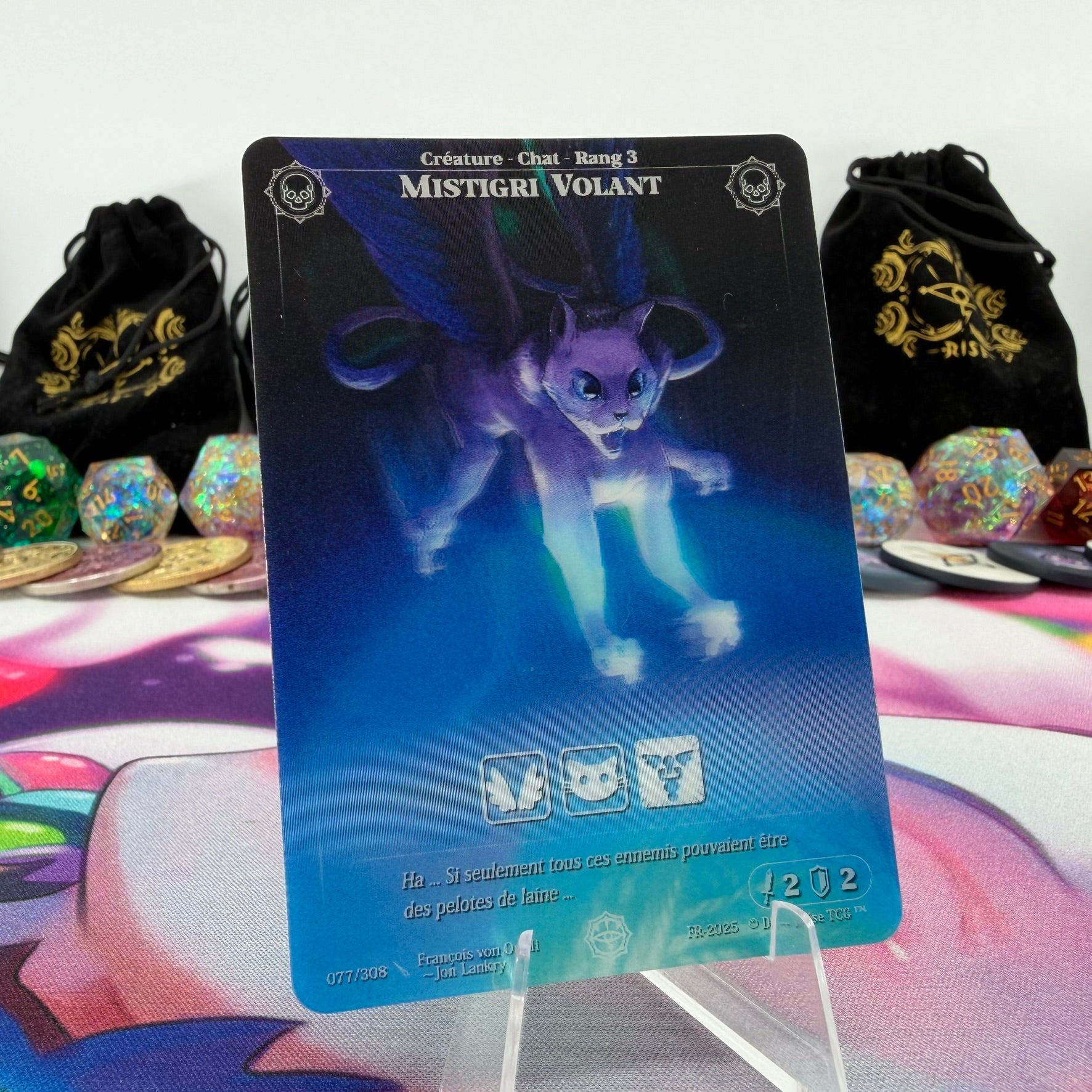 #670 Mistigri Volant | 077/308 | Depth Lenticular | Lenticular Deck | Common (FR)