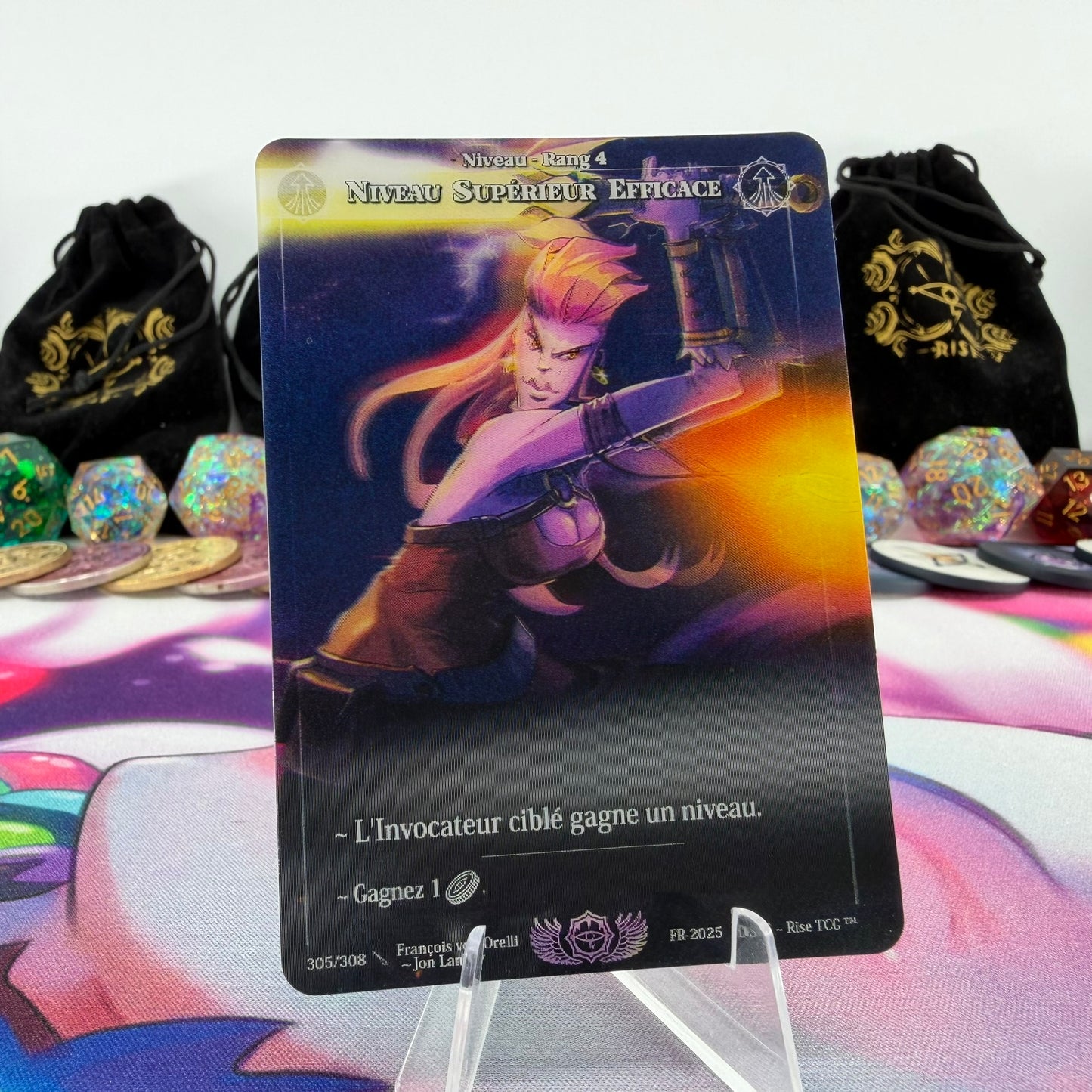 #678 Niveau Superieur Efficace | 305/308 | Depth Lenticular | Lenticular Deck | Rare (FR)