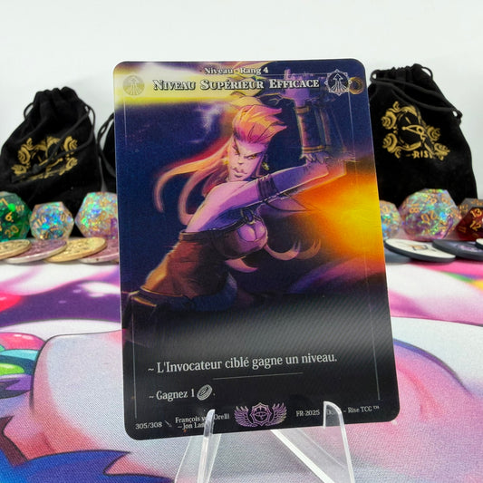 #678 Niveau Superieur Efficace | 305/308 | Depth Lenticular | Lenticular Deck | Rare (FR)