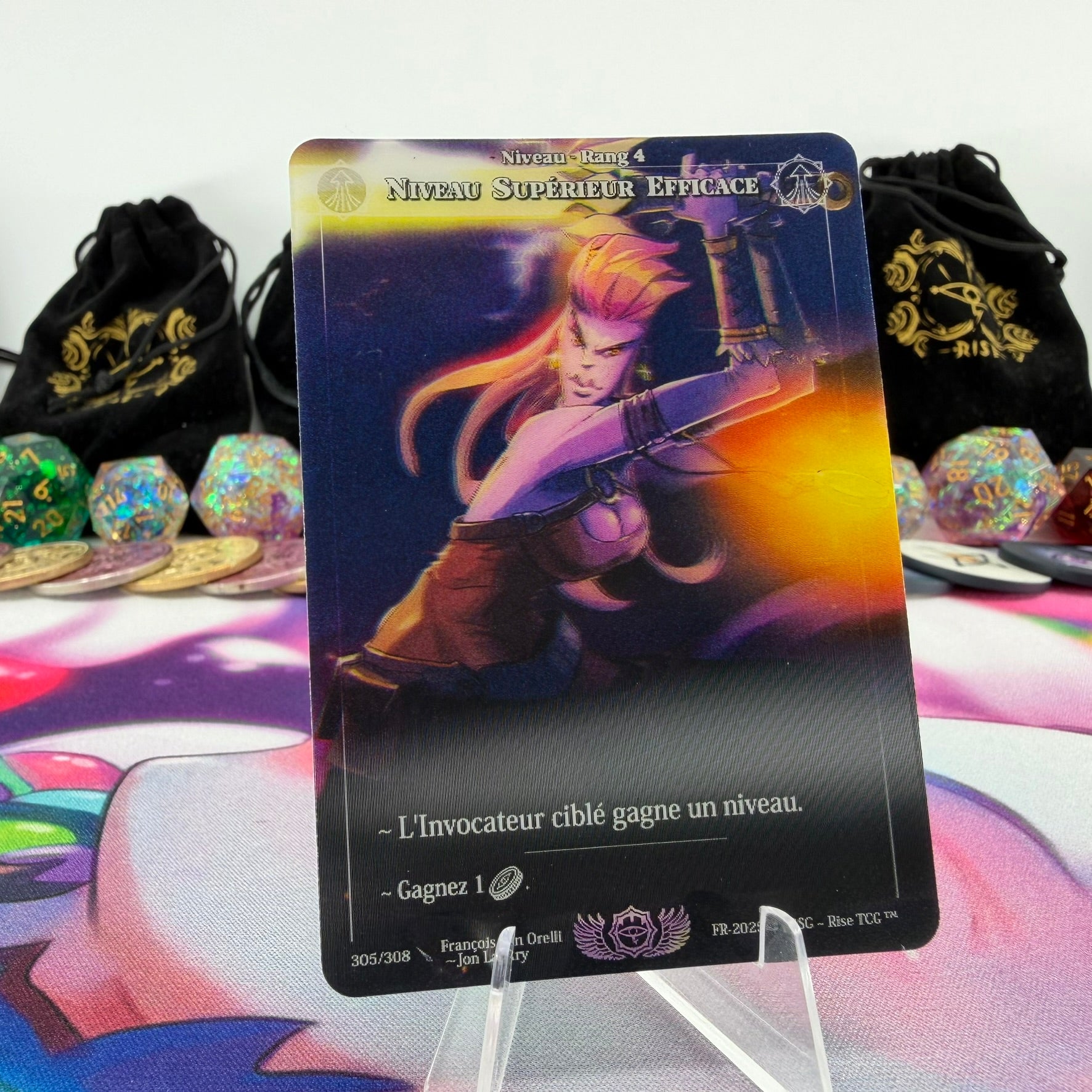 #679 Niveau Superieur Efficace | 305/308 | Depth Lenticular | Lenticular Deck | Rare (FR)
