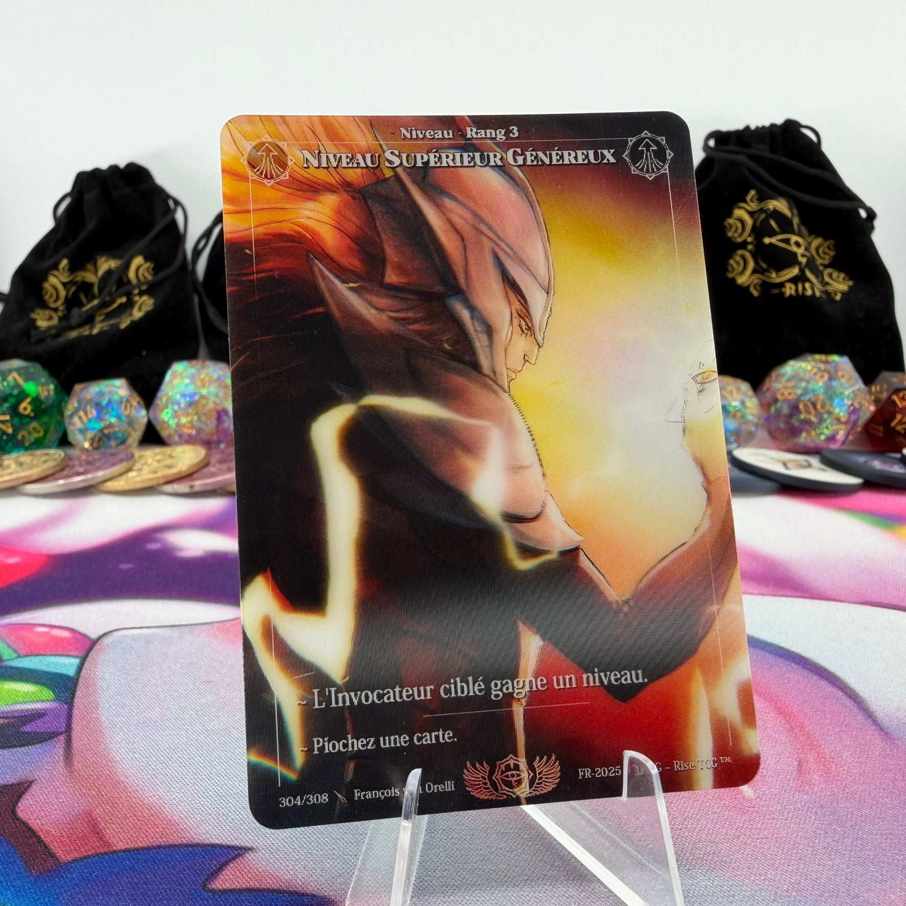 #681 Niveau Superieur Genereux | 304/308 | Depth Lenticular | Lenticular Deck | Rare (FR)