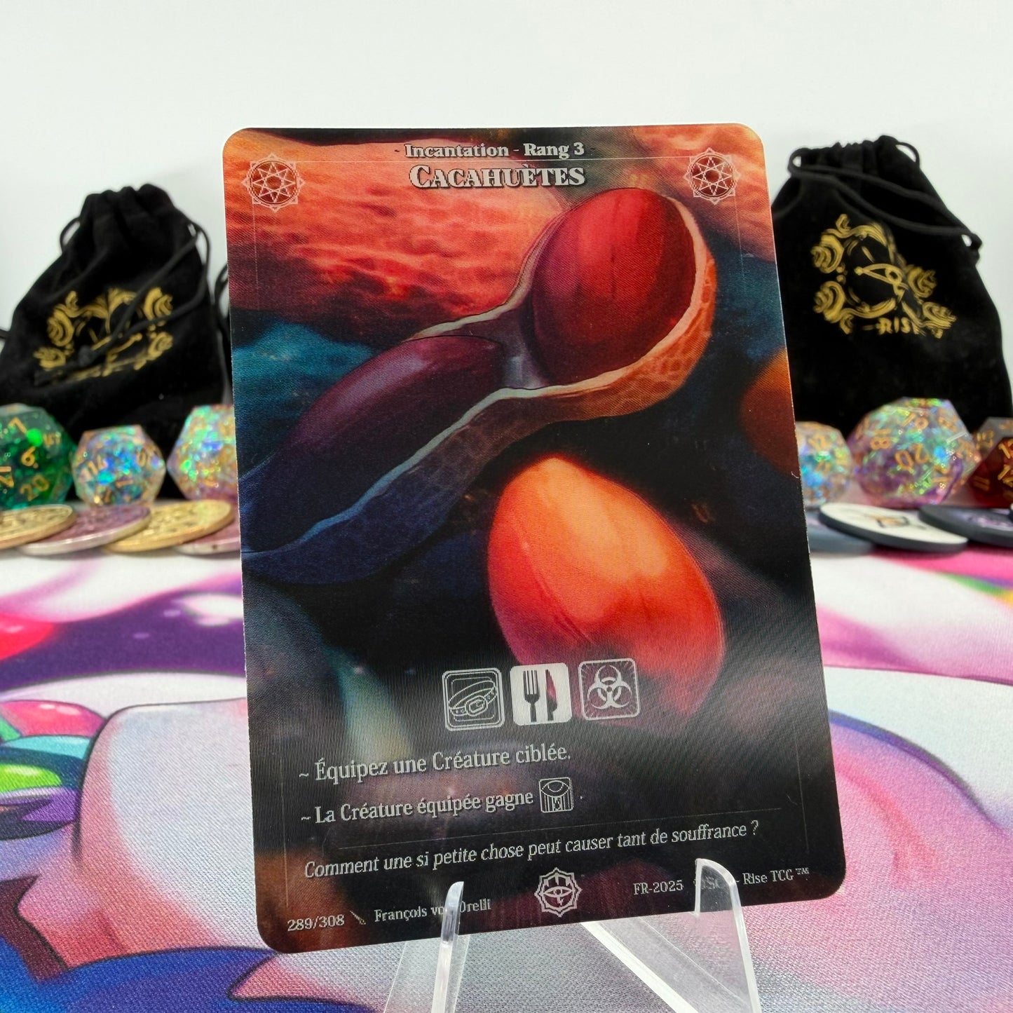 #683 Cacahuetes | 289/308 | Depth Lenticular | Lenticular Deck | Common (FR)