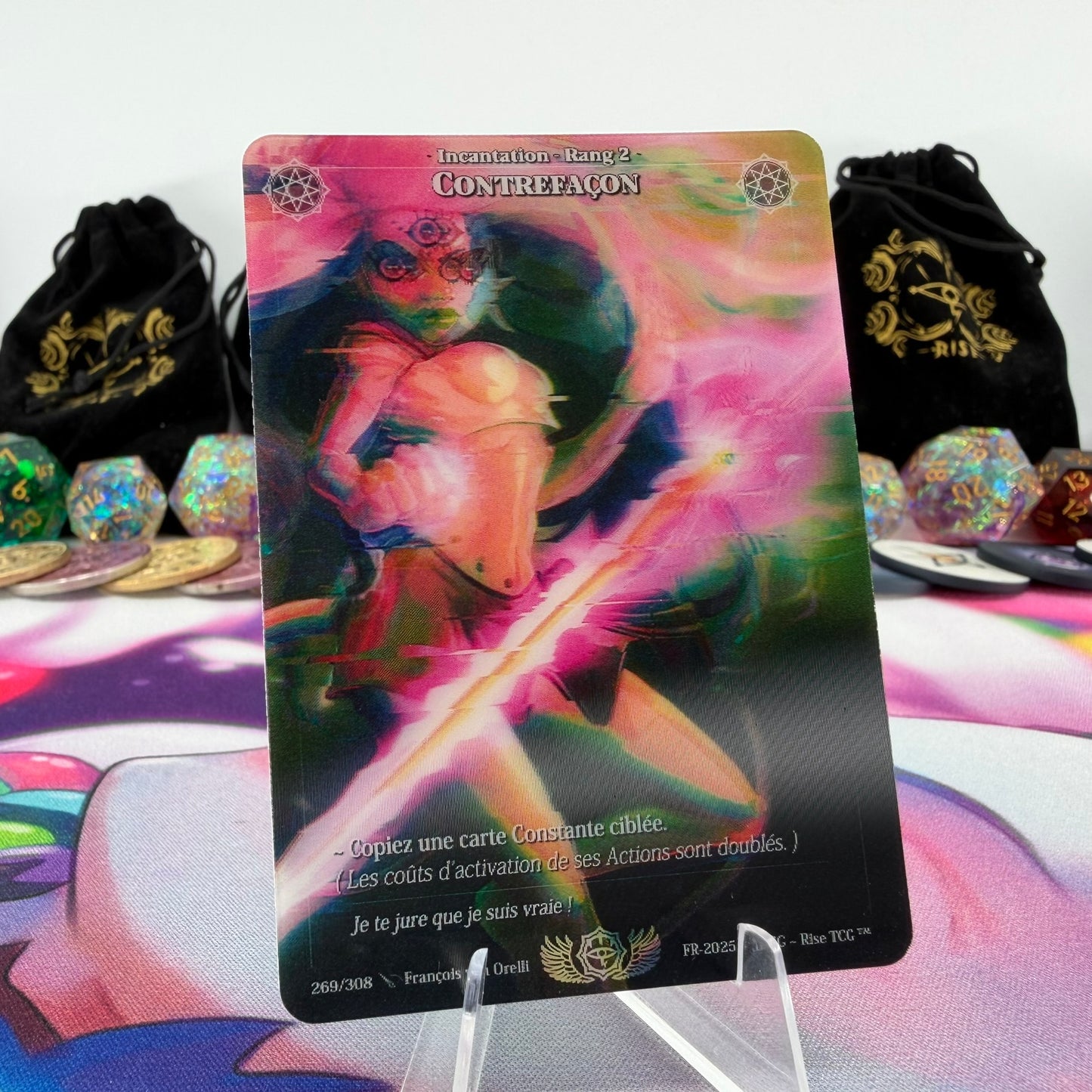 #685 Contrefacon | 269/308 | Depth Lenticular | Lenticular Deck | Rare (FR)